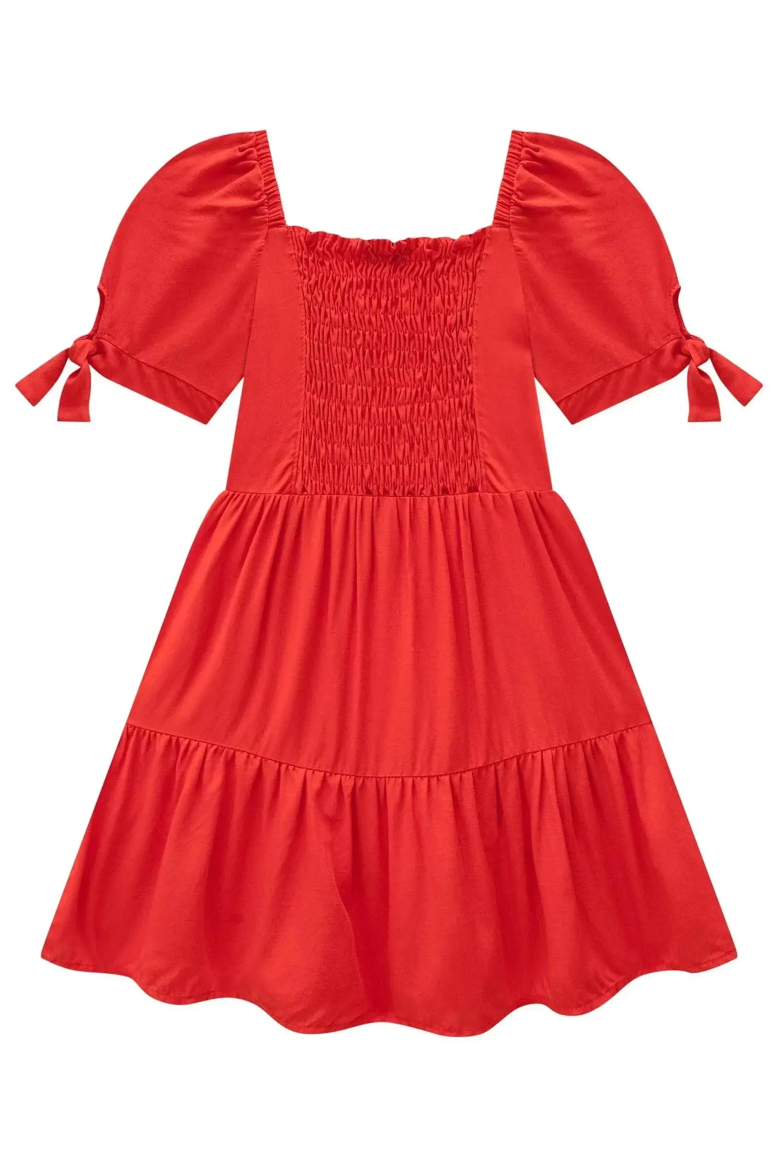 Vestido em Viscose Nice 84012 Infanti Infantil Menina