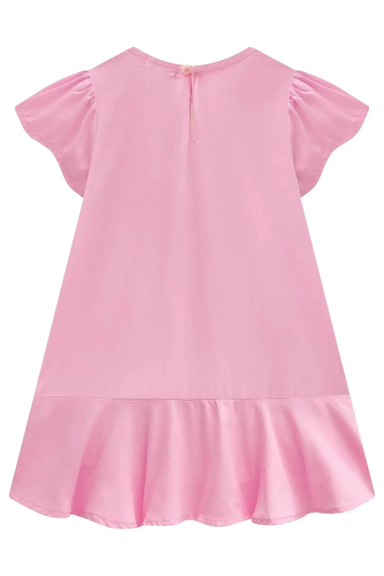 Vestido em Viscose Nice 84377 Infanti Infantil Menina