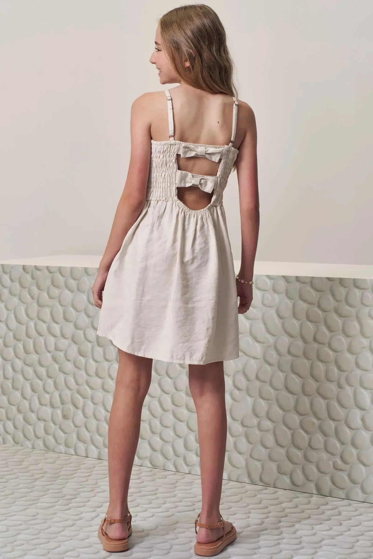 Vestido em Viscose Sense 98194 Lilimoon Teen Menina