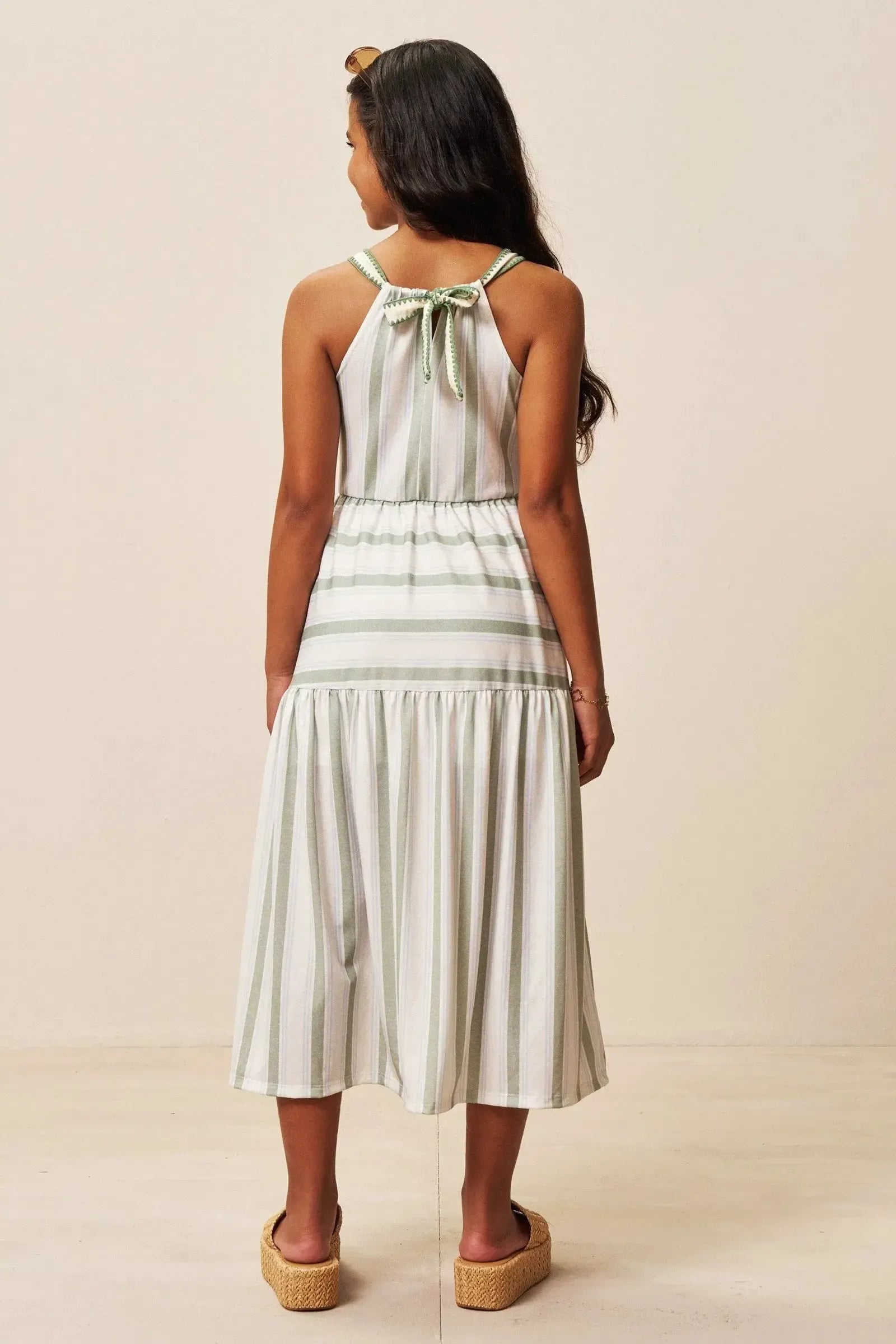 Vestido Midi em Malha Fresh 94428 Vic&Vicky Teen Menina