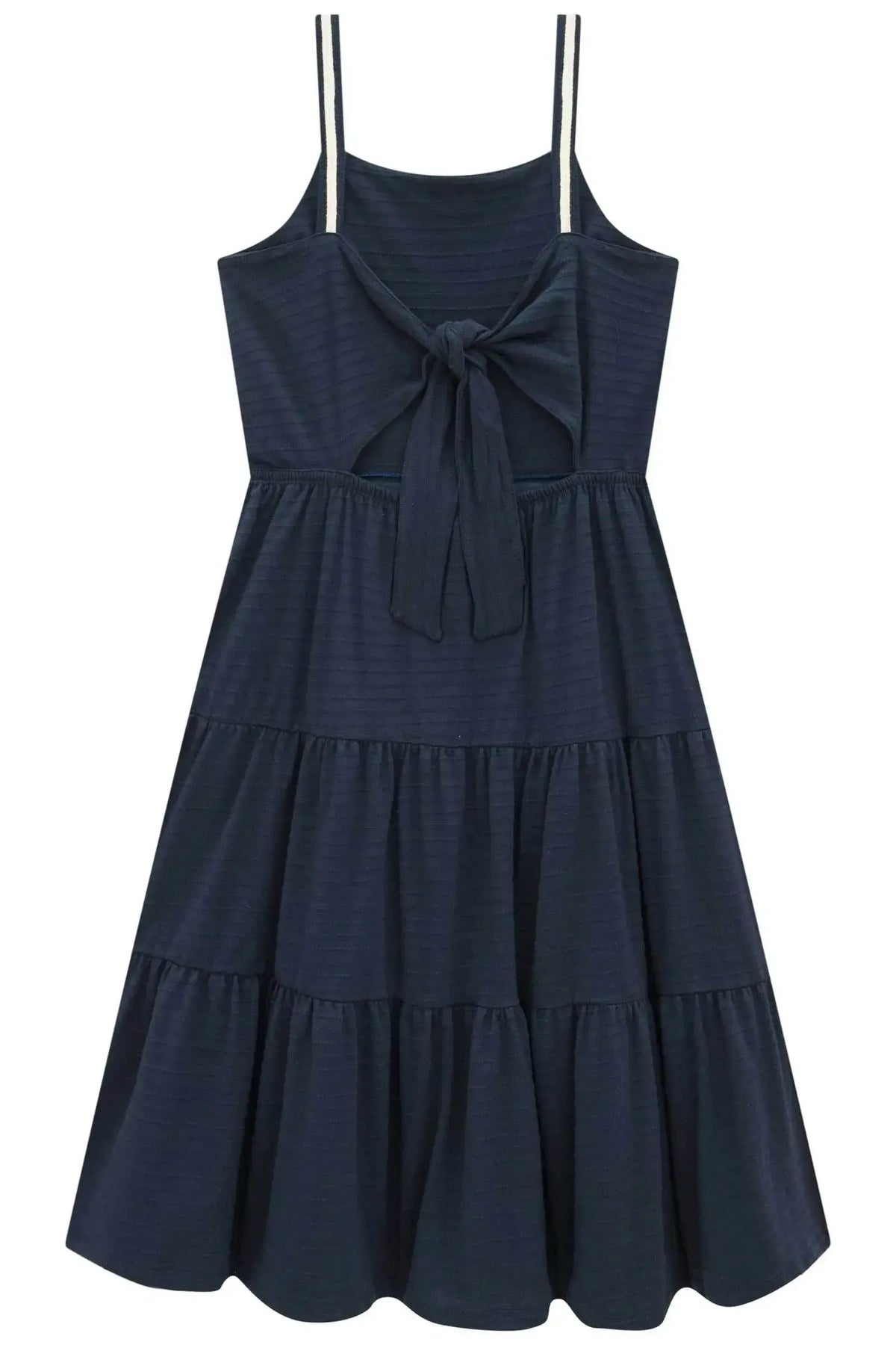 Vestido Midi em Malha Textura 98915 Vic Teen Menina