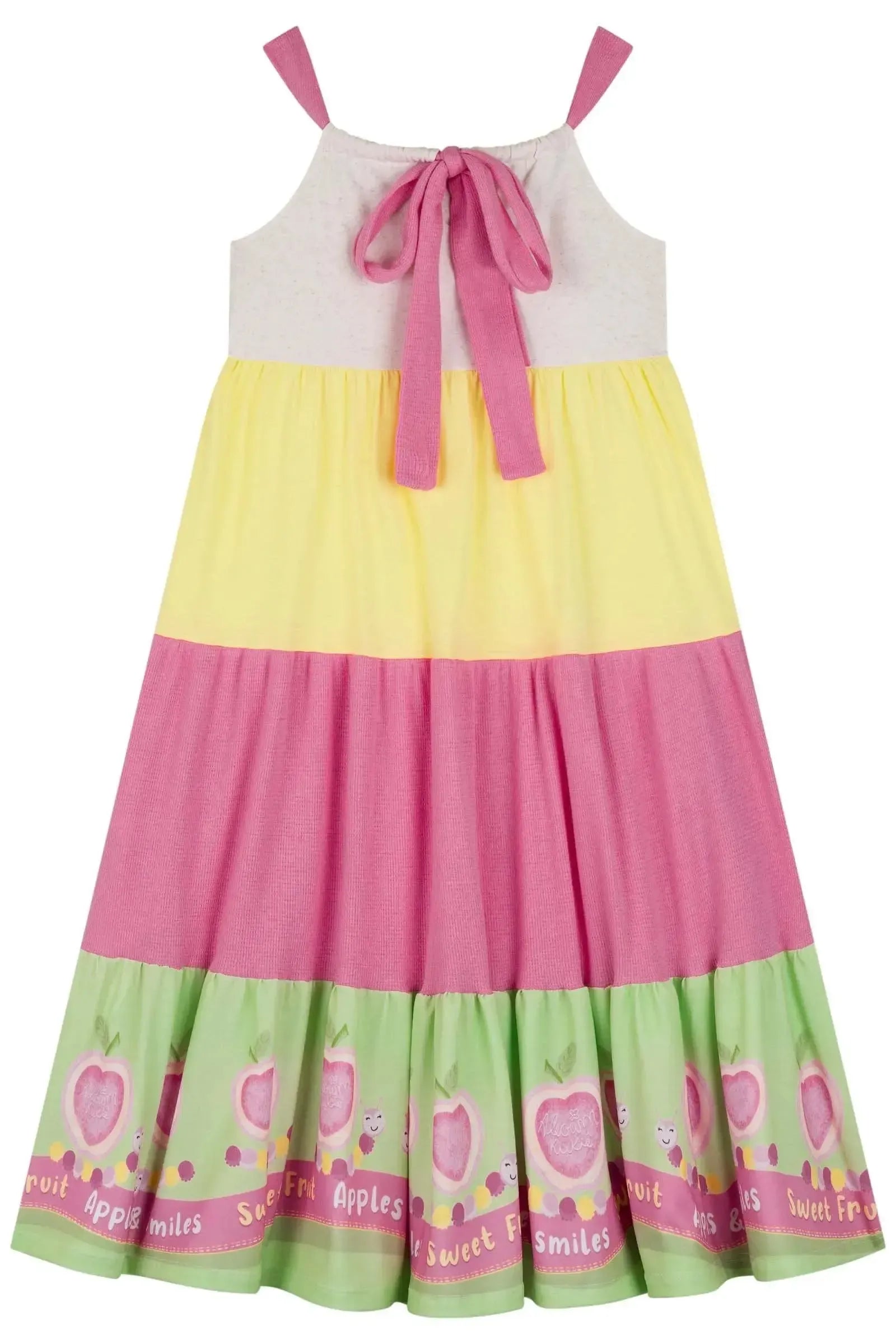 Vestido Midi em Meia Malha 84167 Kukiê Infantil Menina
