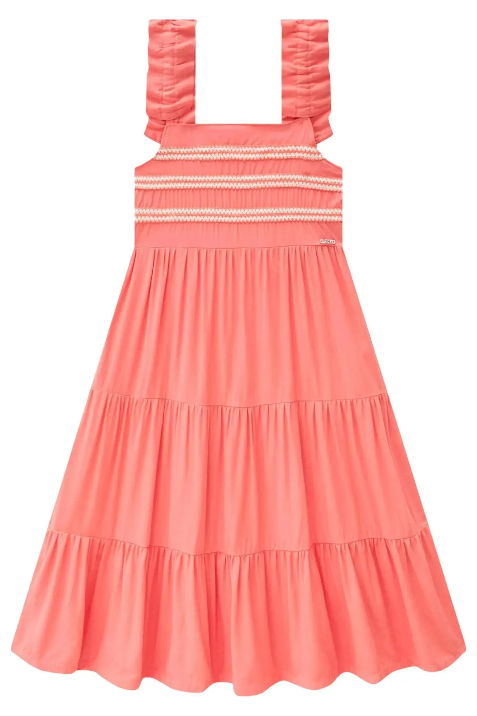 Vestido Midi em Viscose 82987 Infanti Infantil Menina