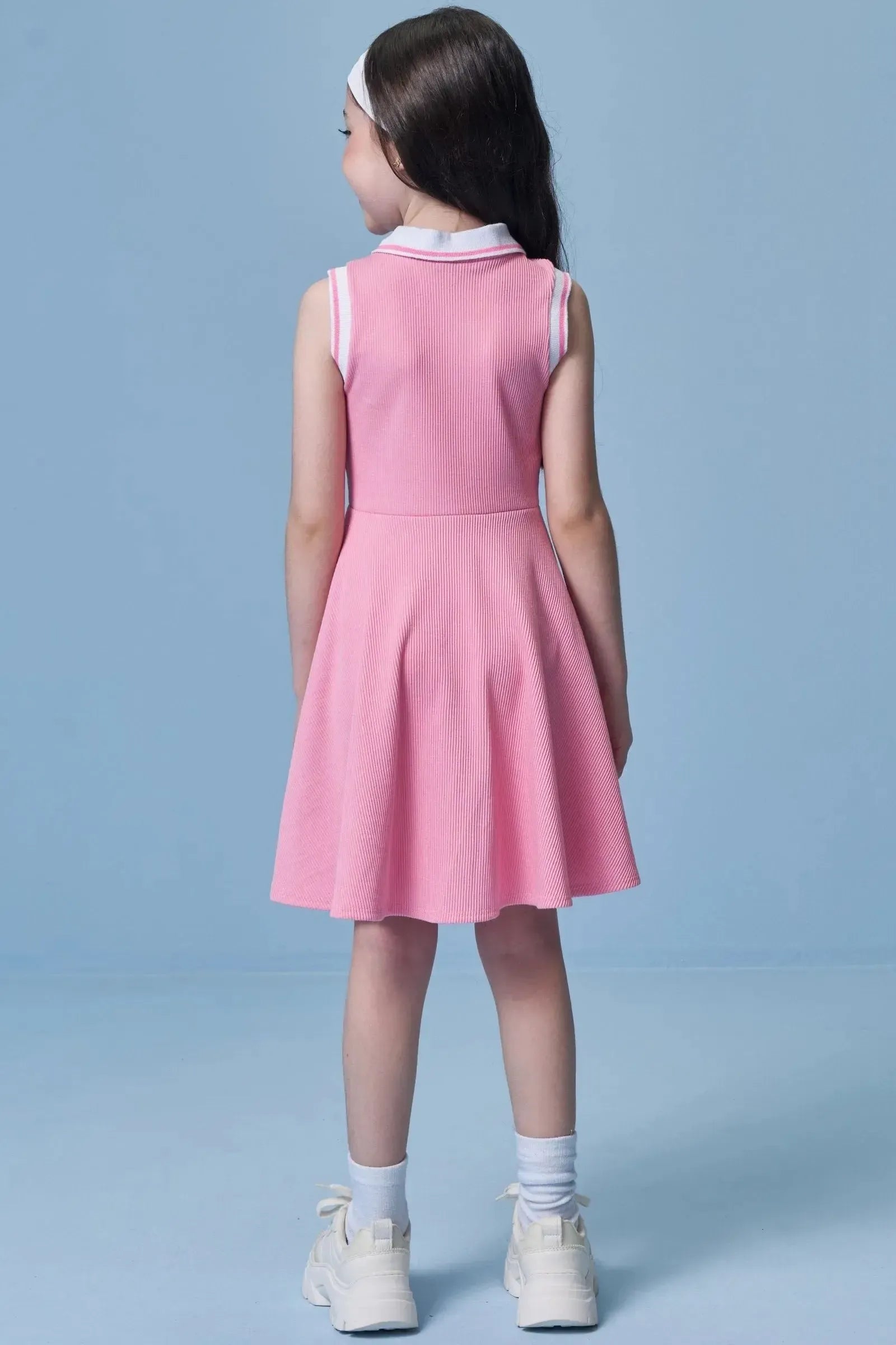 Vestido Polo em Soft Line 94637 Infanti Infantil Menina