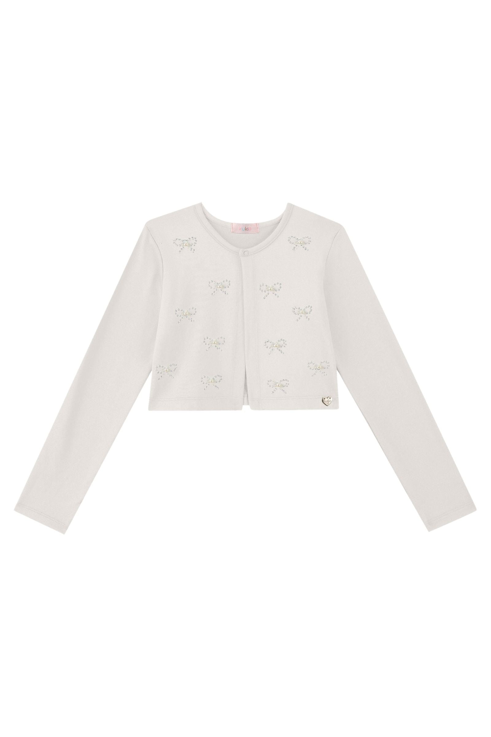 Bolero em Termoskin Peluciado 89621 Kukiê Infantil Menina