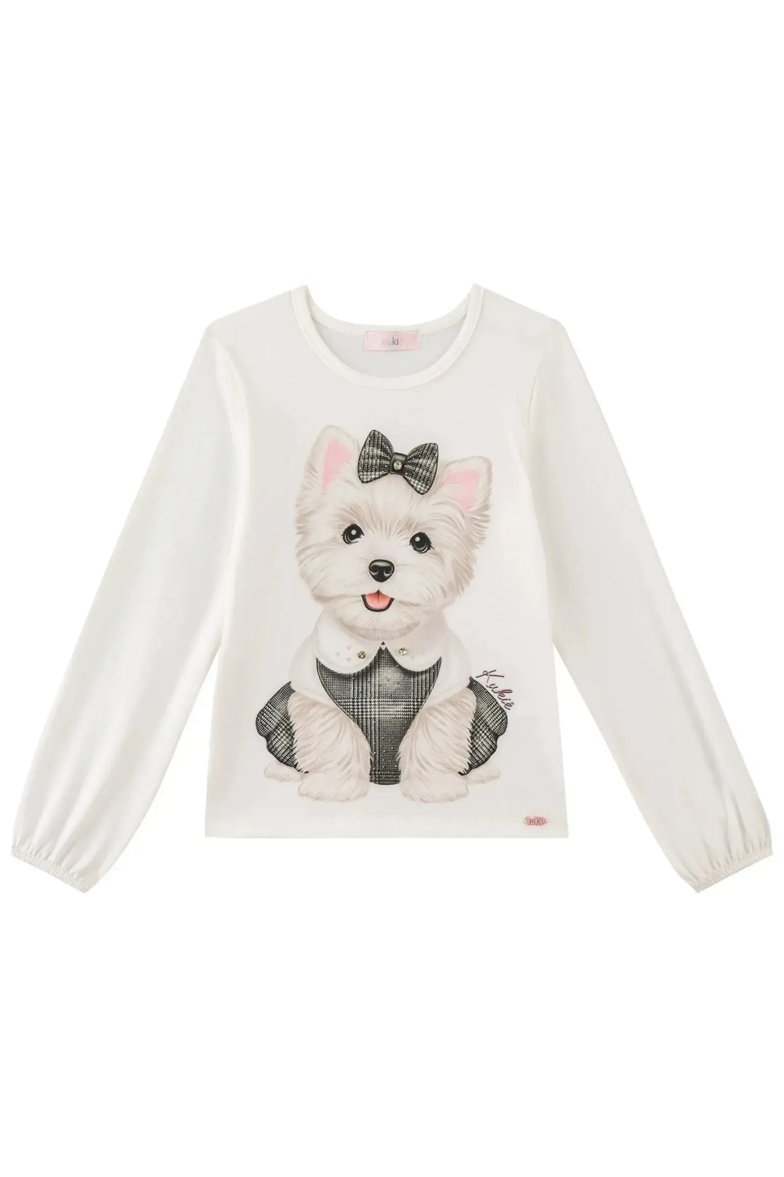 Blusa em Malha Comfy 89581 Kukiê Infantil Menina