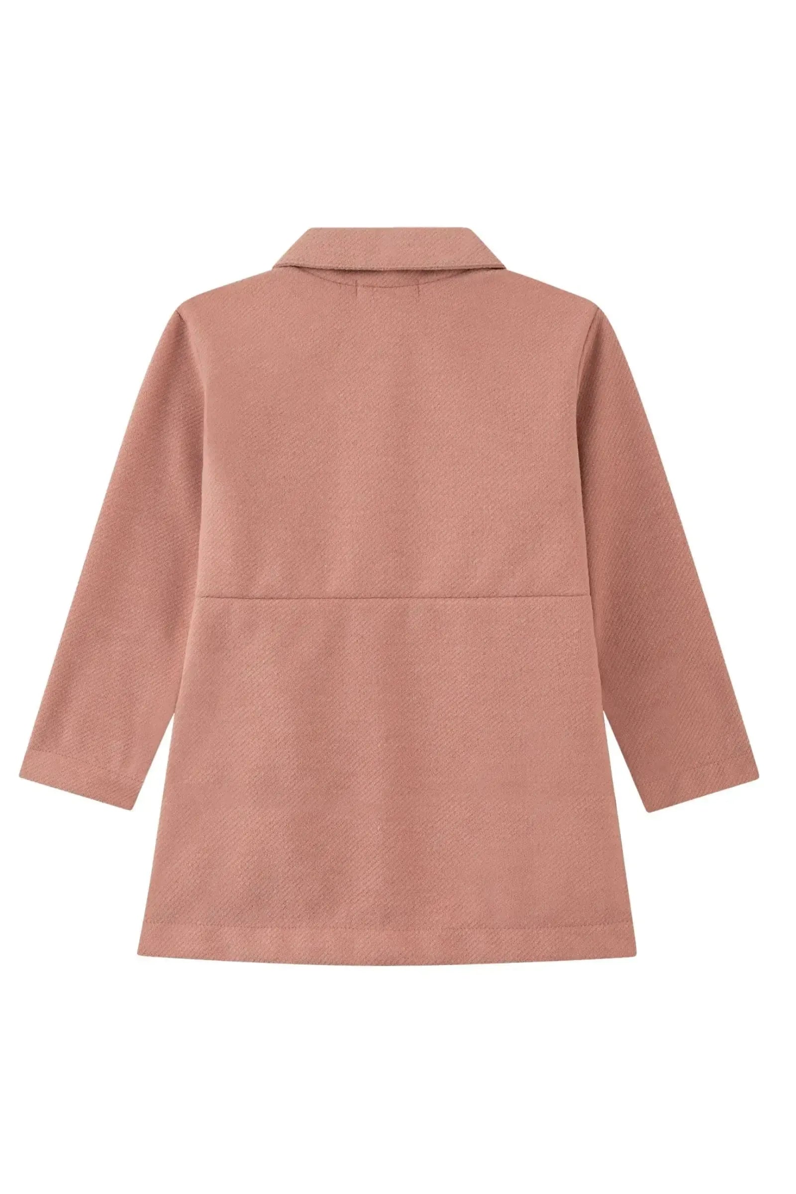 Sobretudo em Lã Batida 90915 Kukiê Infantil Menina