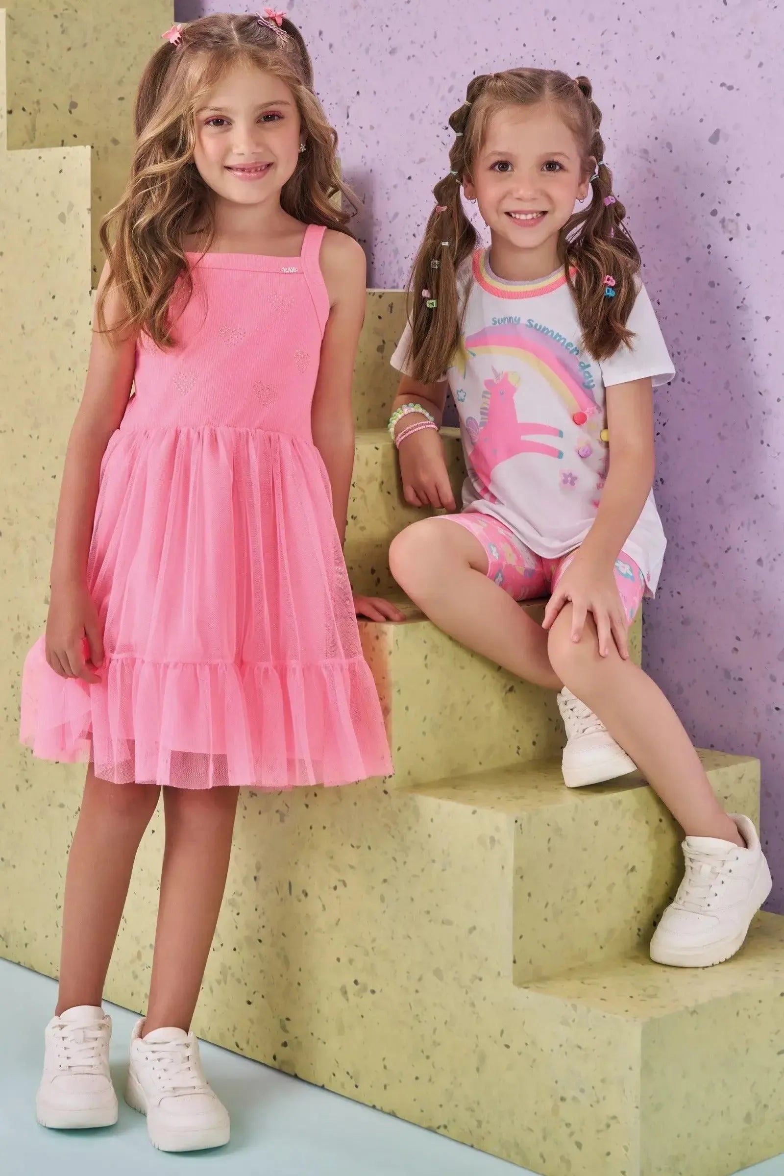 Biker em Molecotton 86885 Kukiê Infantil Menina