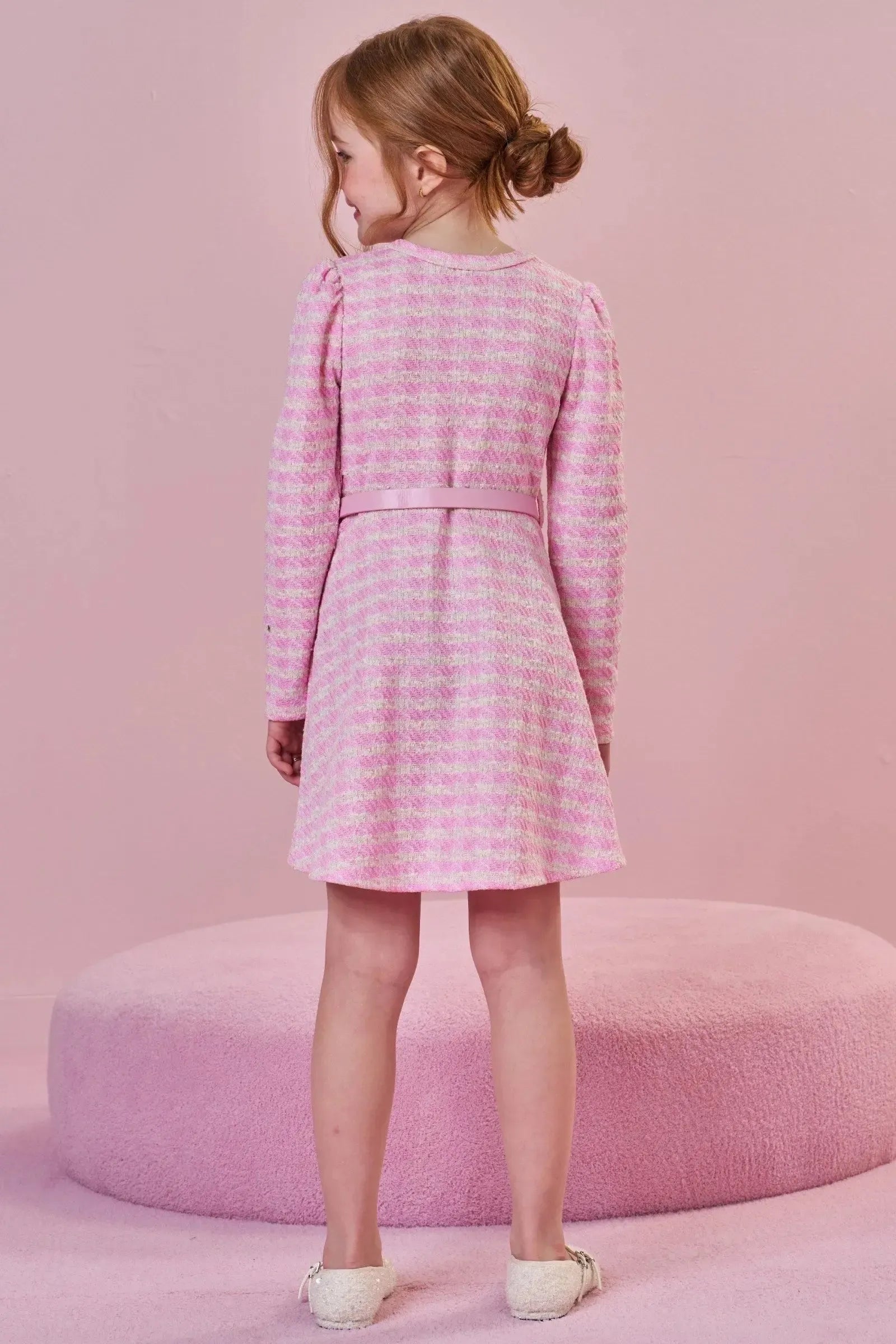 Cinto em PU com Fivela Dourada 89076 Infanti Infantil Menina