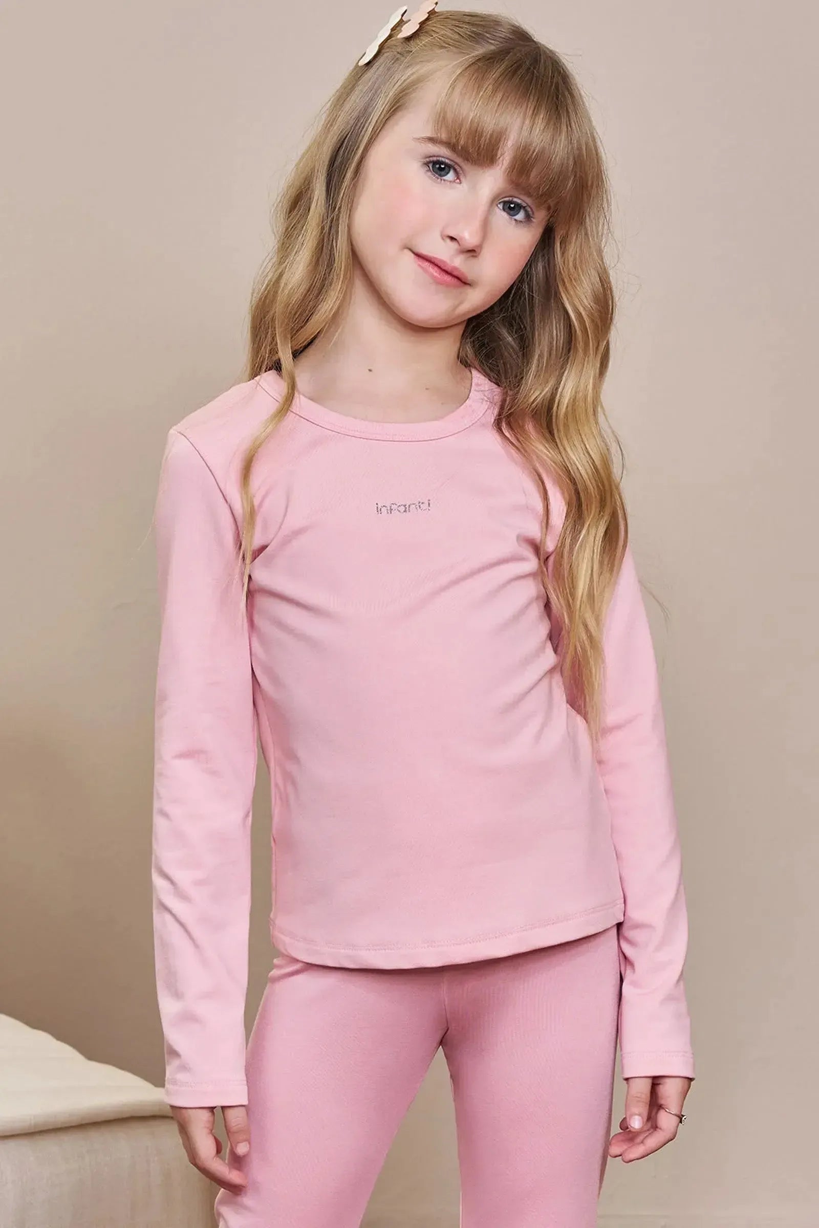 Blusa em Termoskin Peluciado 89220 Infanti Infantil Menina