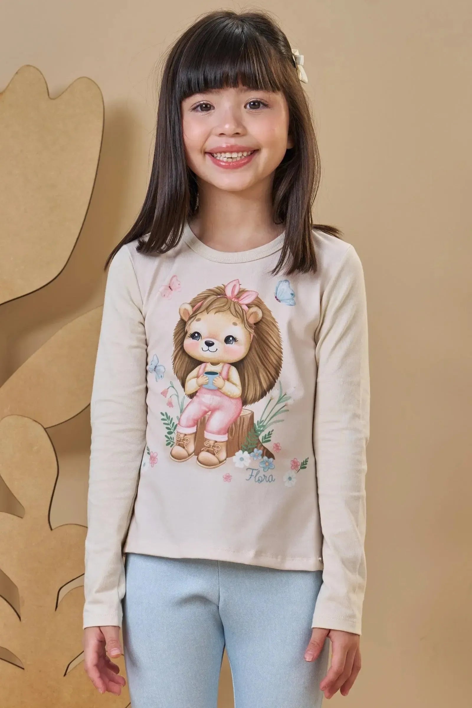 Blusa em Cotton 89414 Infanti Infantil Menina