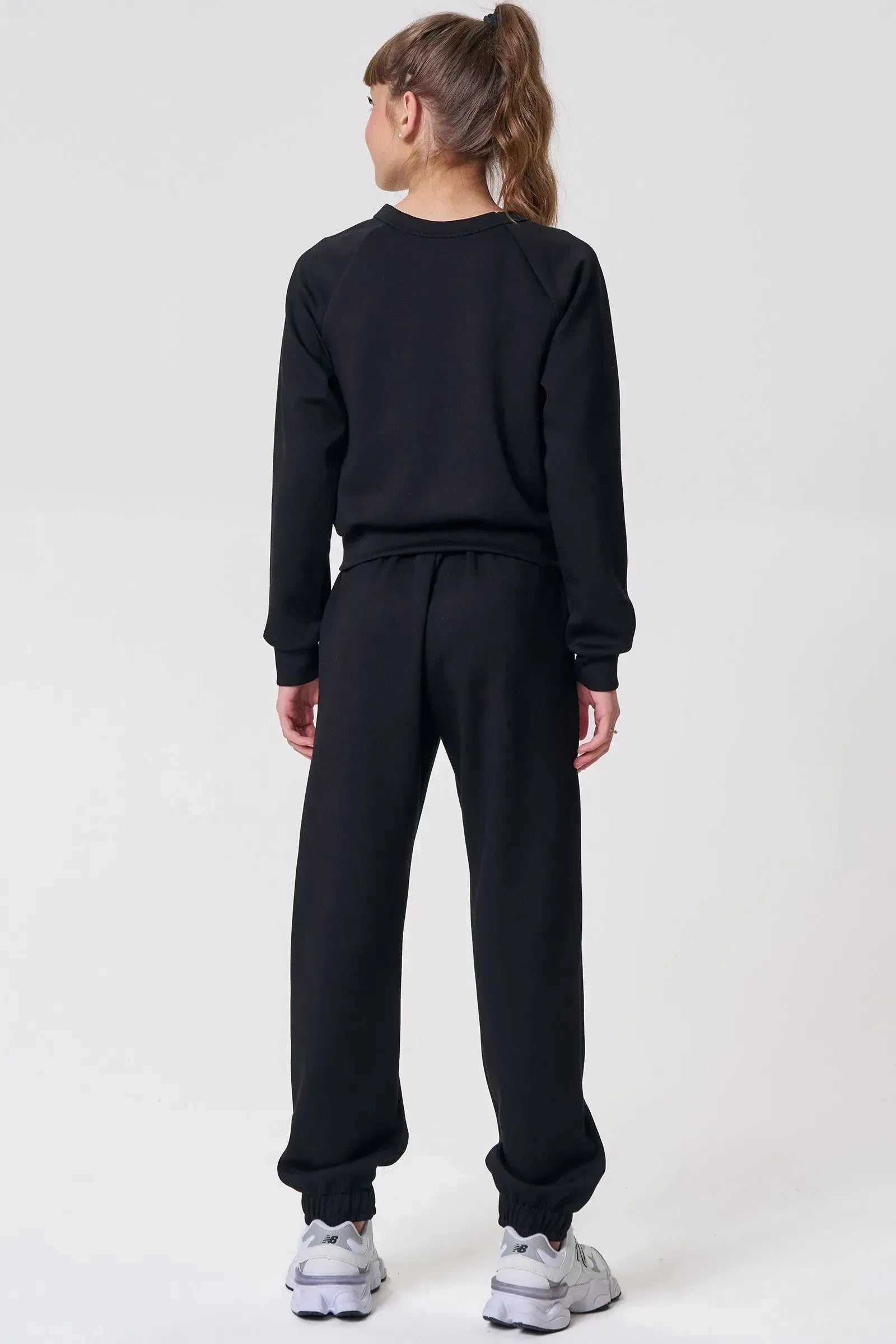 Conjunto de Blusão Boxy e Calça Jogger em Tecno New 91996 Vic&Vicky Teen Menina