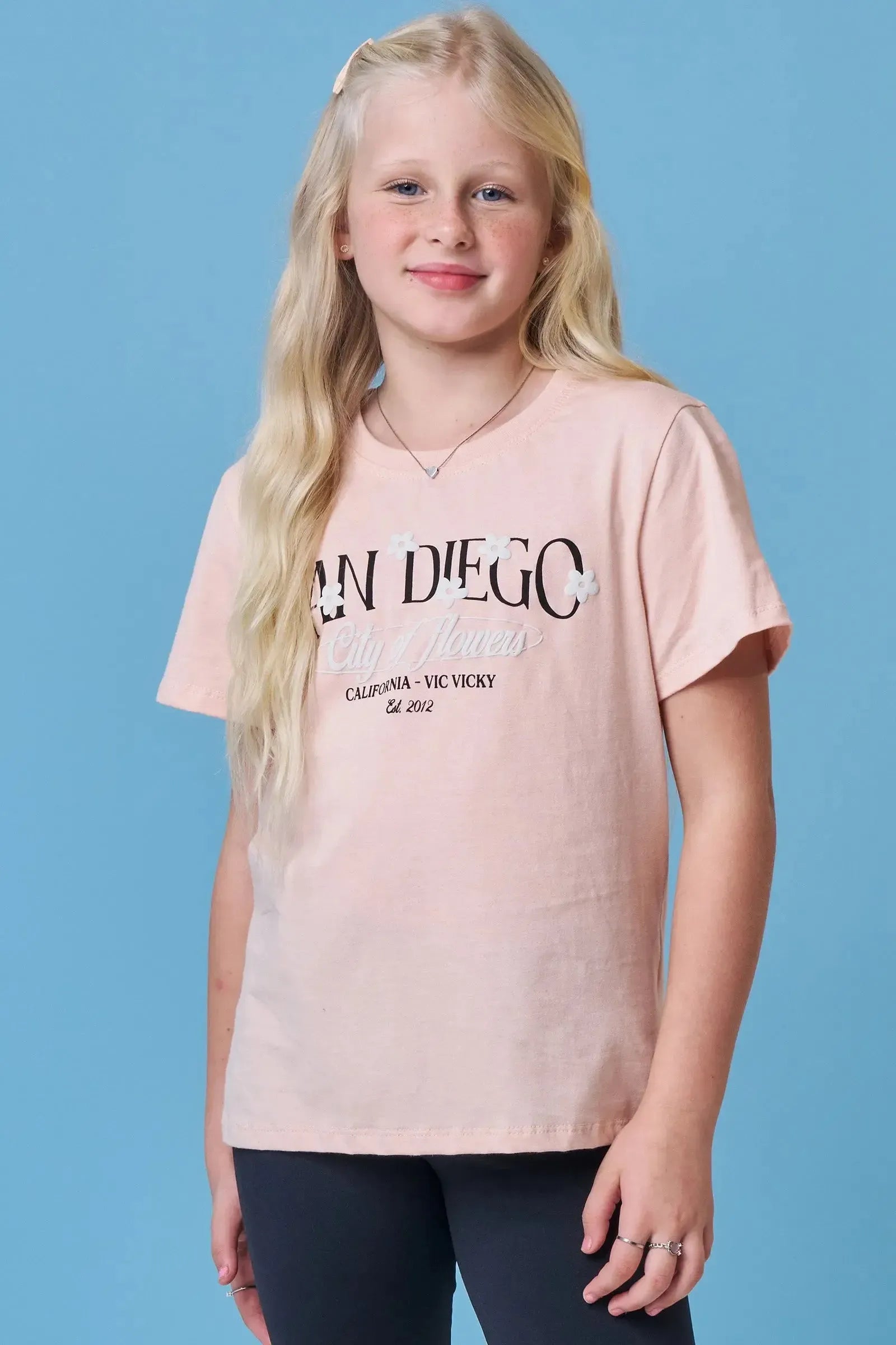 Blusa Comfy em Meia Malha 92172 Vic&Vicky Teen Menina