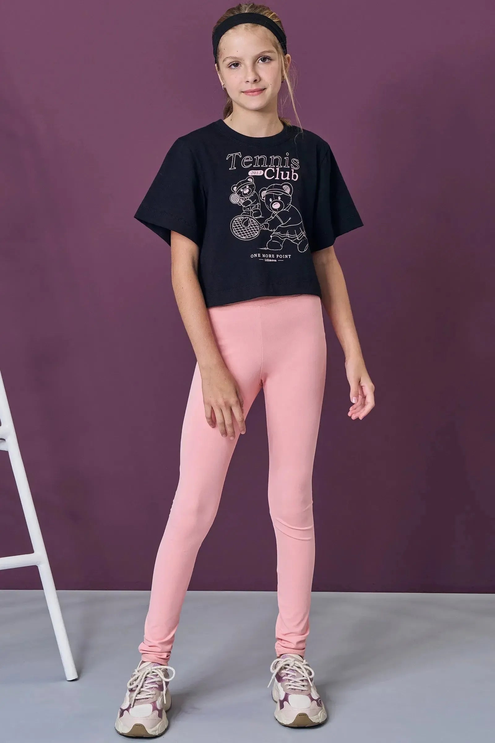 Calça Legging em Poliamida 92275 Lilimoon Teen Menina