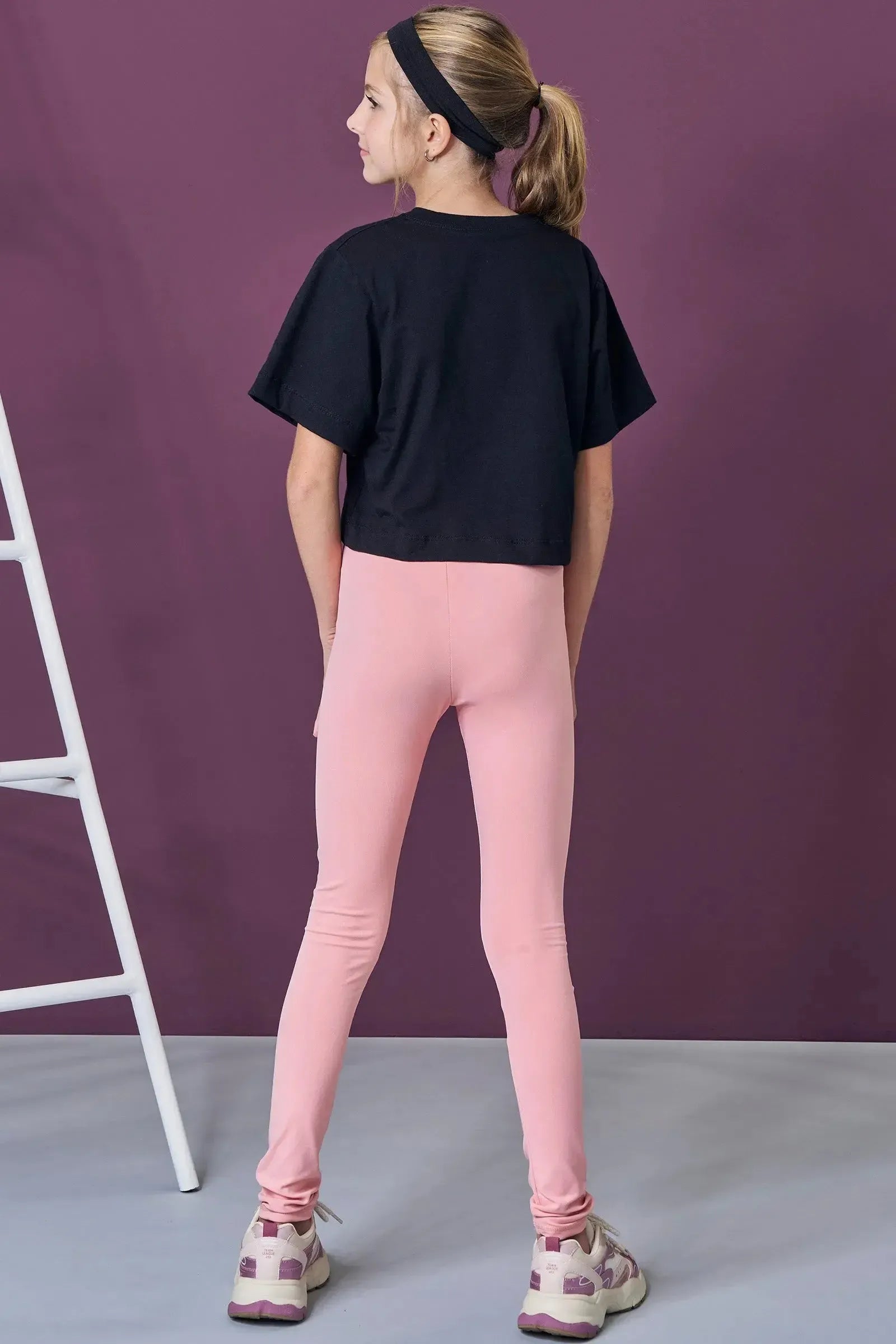 Calça Legging em Poliamida 92275 Lilimoon Teen Menina