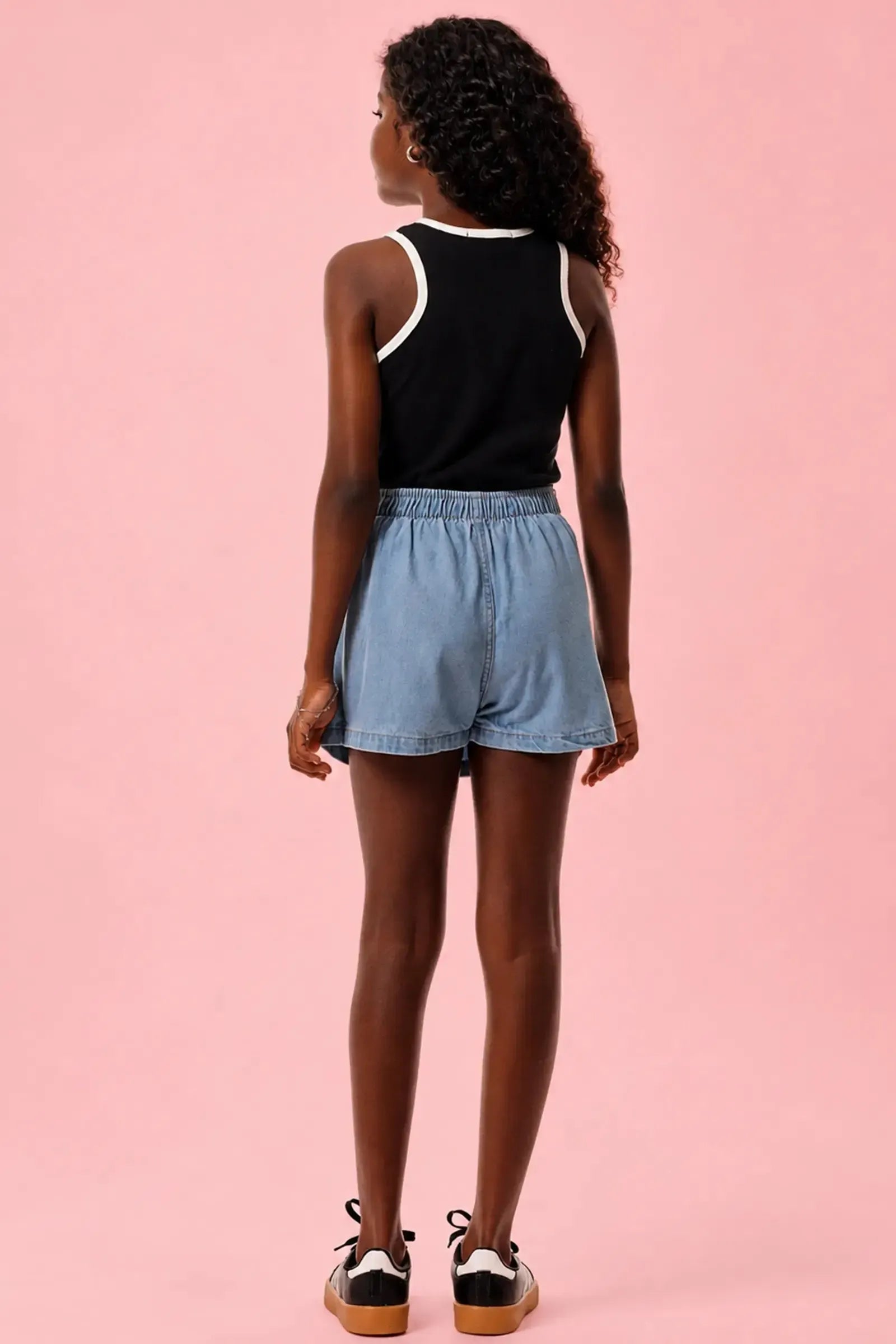 Short Saia em Jeans Arkansas 92578 Lilimoon Teen Menina