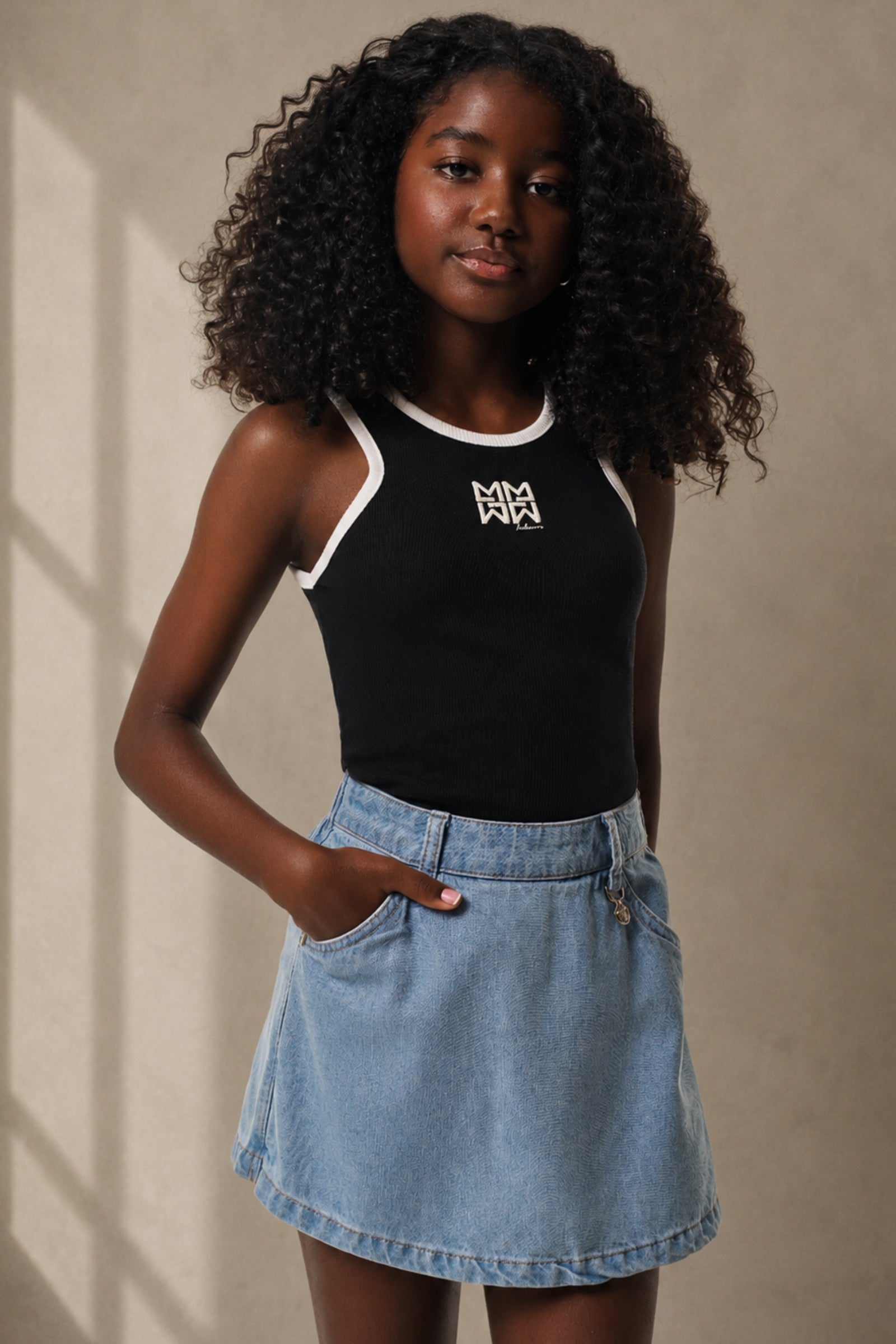 Regata em Canelado Liz 92642 Lilimoon Teen Menina