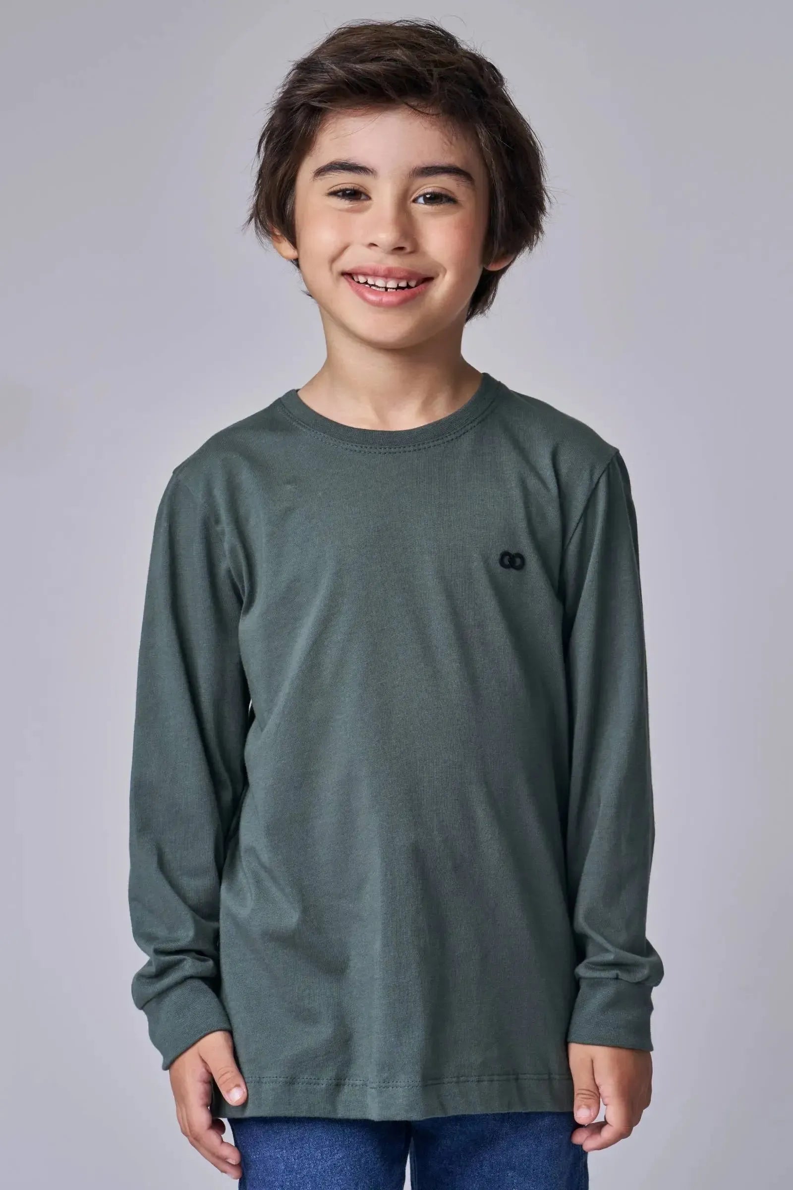 Camiseta em Meia Malha 92924 LucBoo Infantil Menino