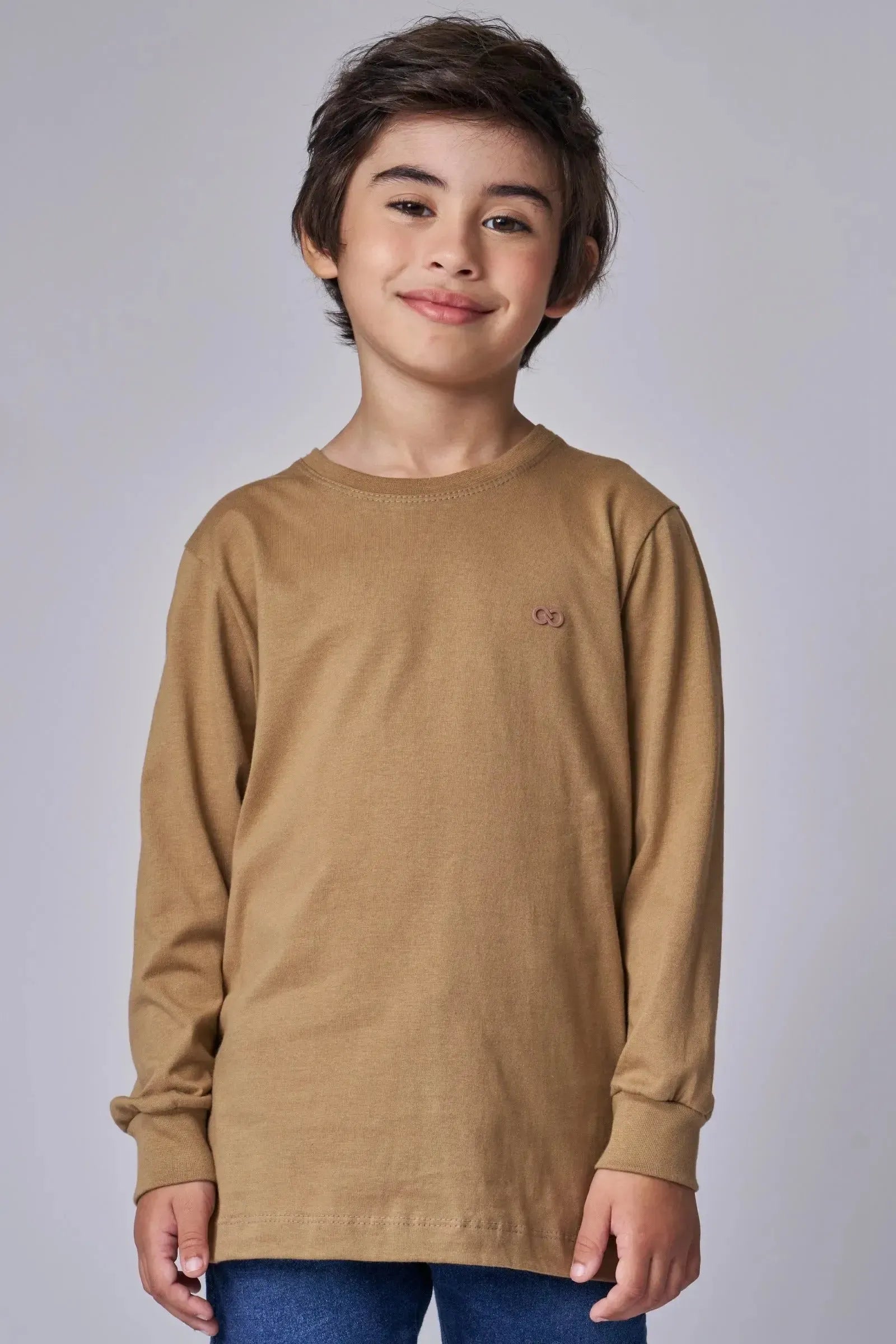 Camiseta em Meia Malha 92924 LucBoo Infantil Menino