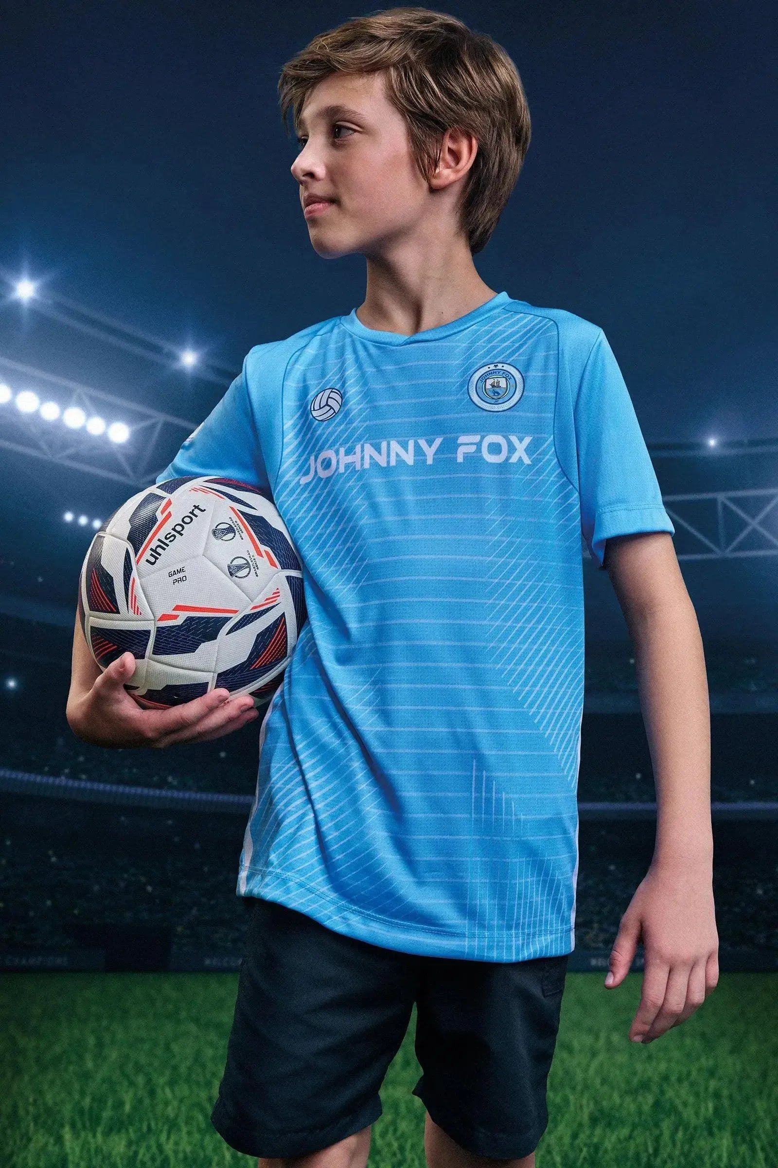 Bermuda em Nylon Bora 93011 Johnny Fox Teen Menino
