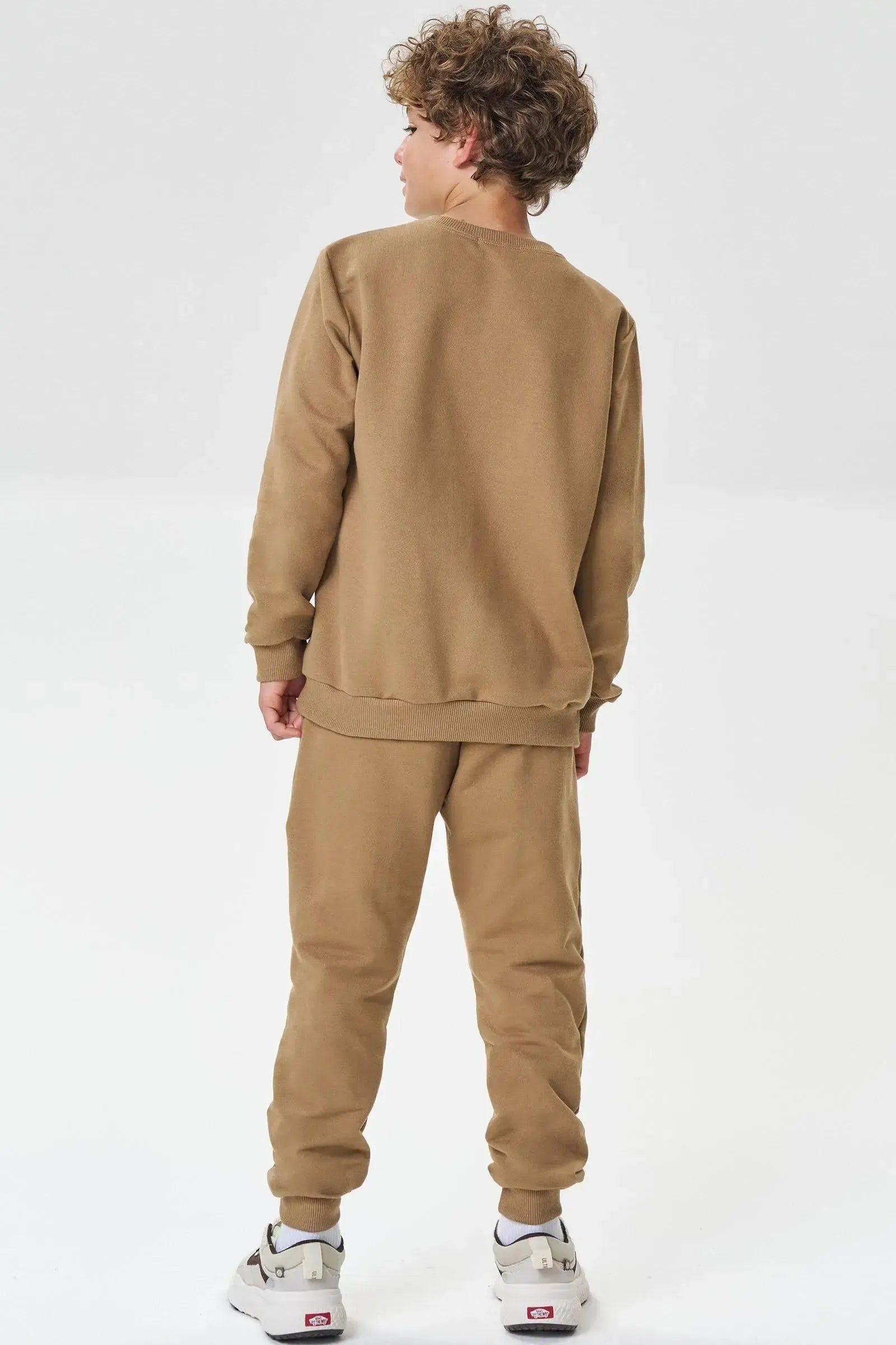 Calça Jogger em Moletom sem Pelúcia 93083 Johnny Fox Teen Menino