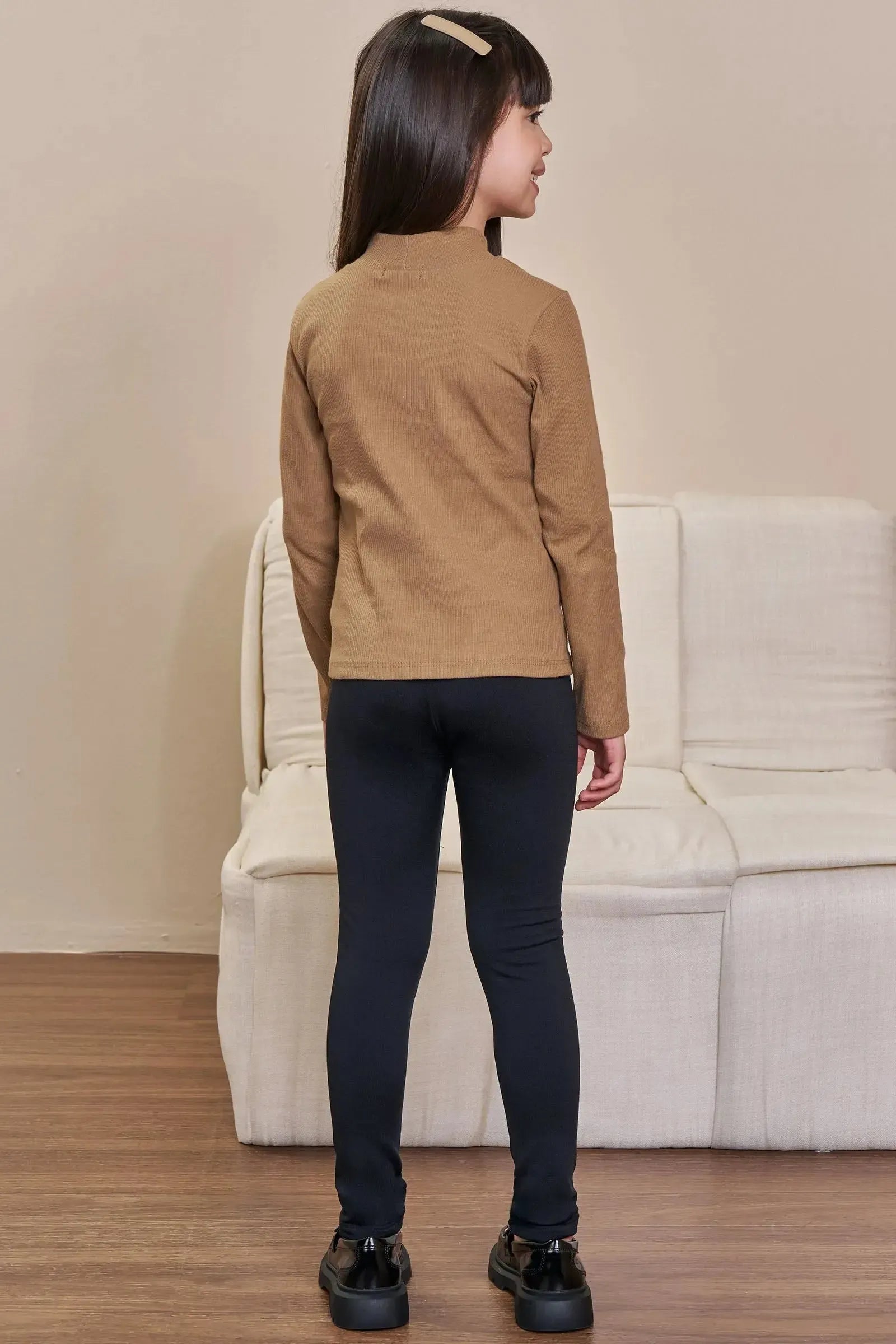 Calça Legging em Termoskin Peluciado 93590 Infanti Infantil Menina