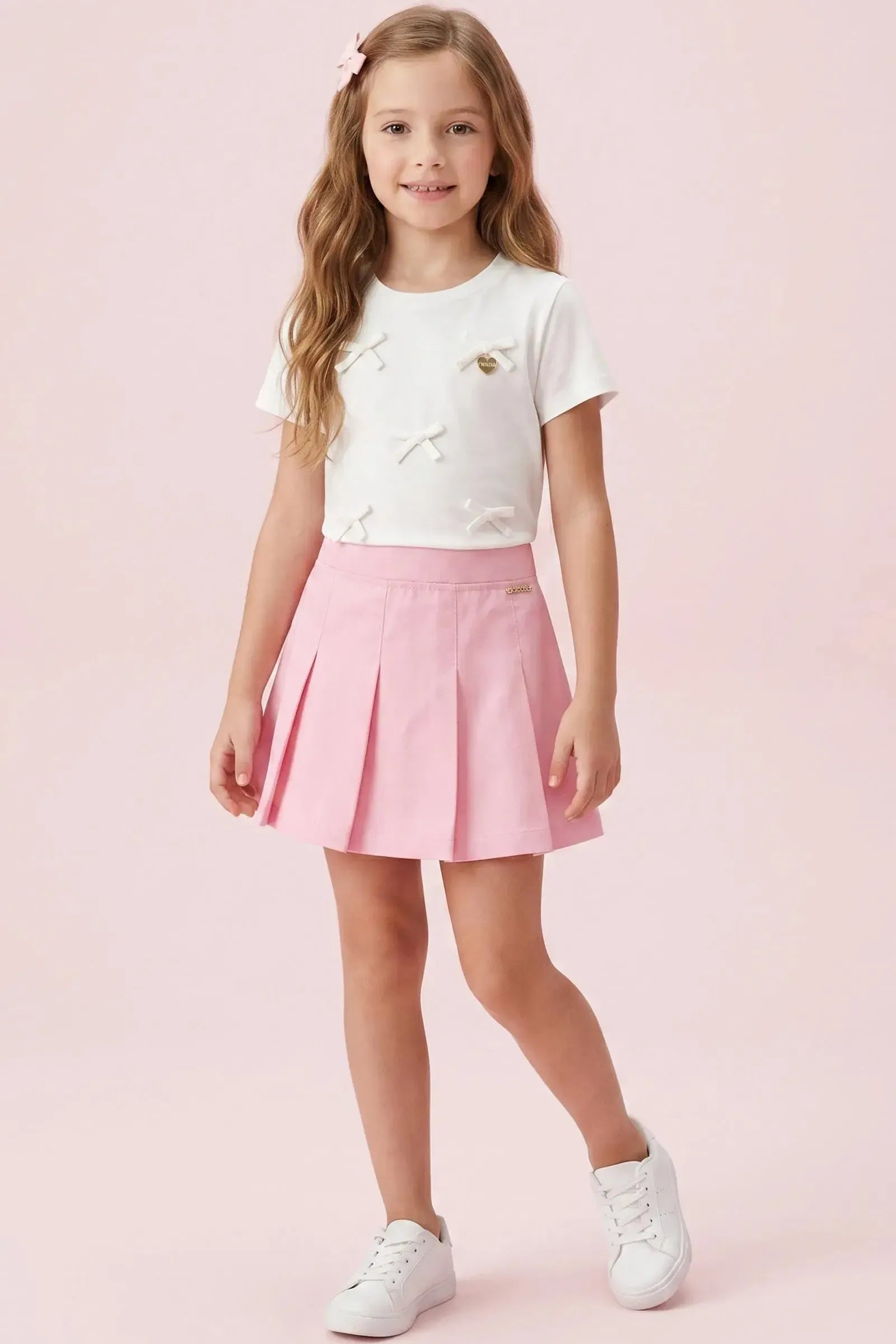 Short Saia em Alfaiataria 94638 Infanti Infantil Menina