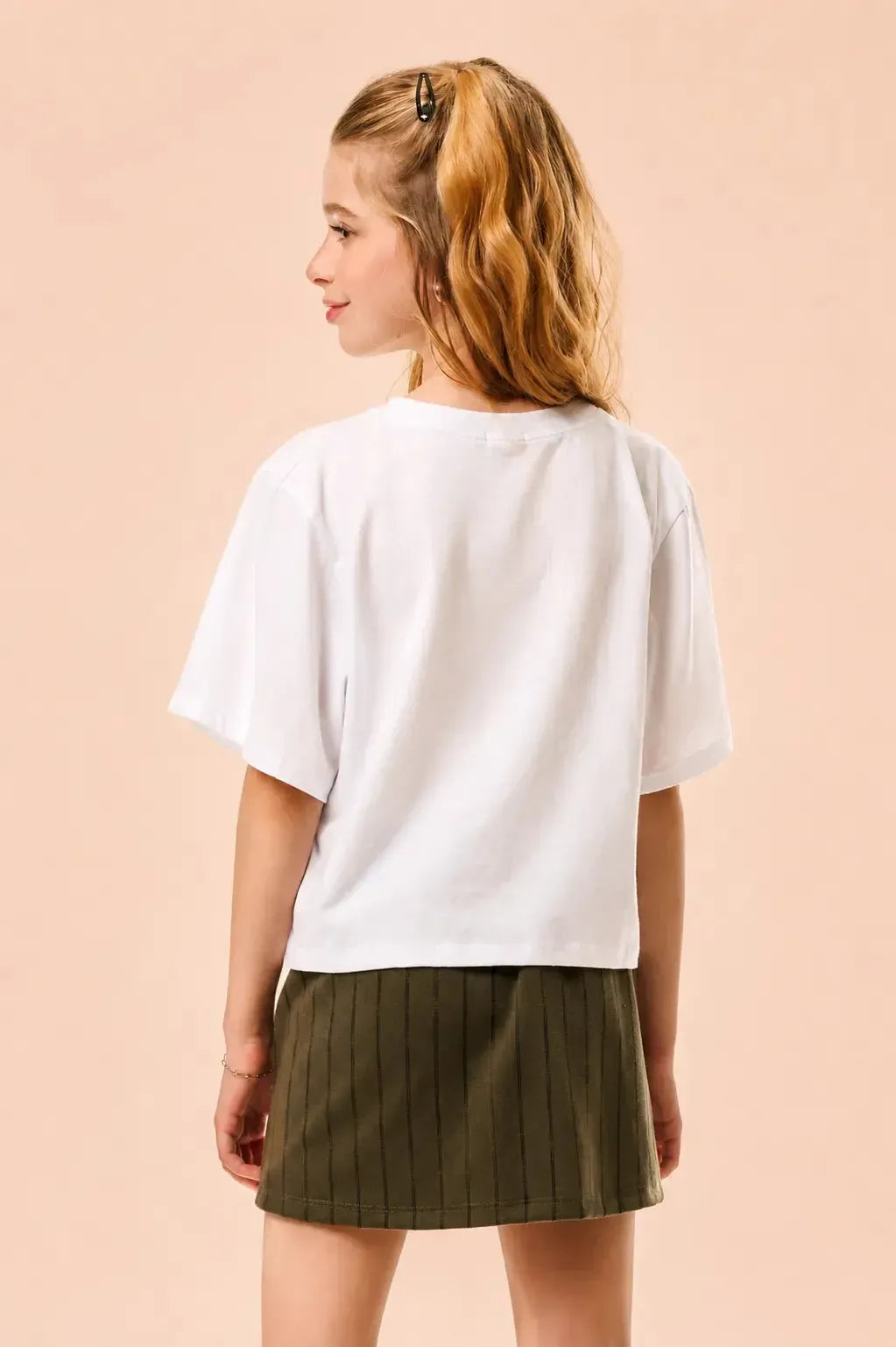 Blusa em Meia Malha 95186 Vic&Vicky Teen Menina