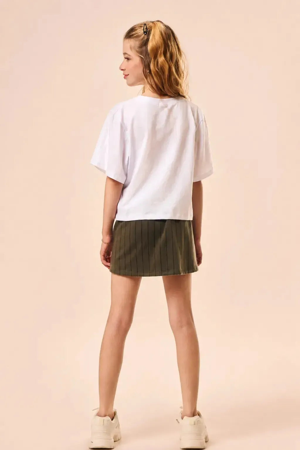 Blusa em Meia Malha 95186 Vic&Vicky Teen Menina