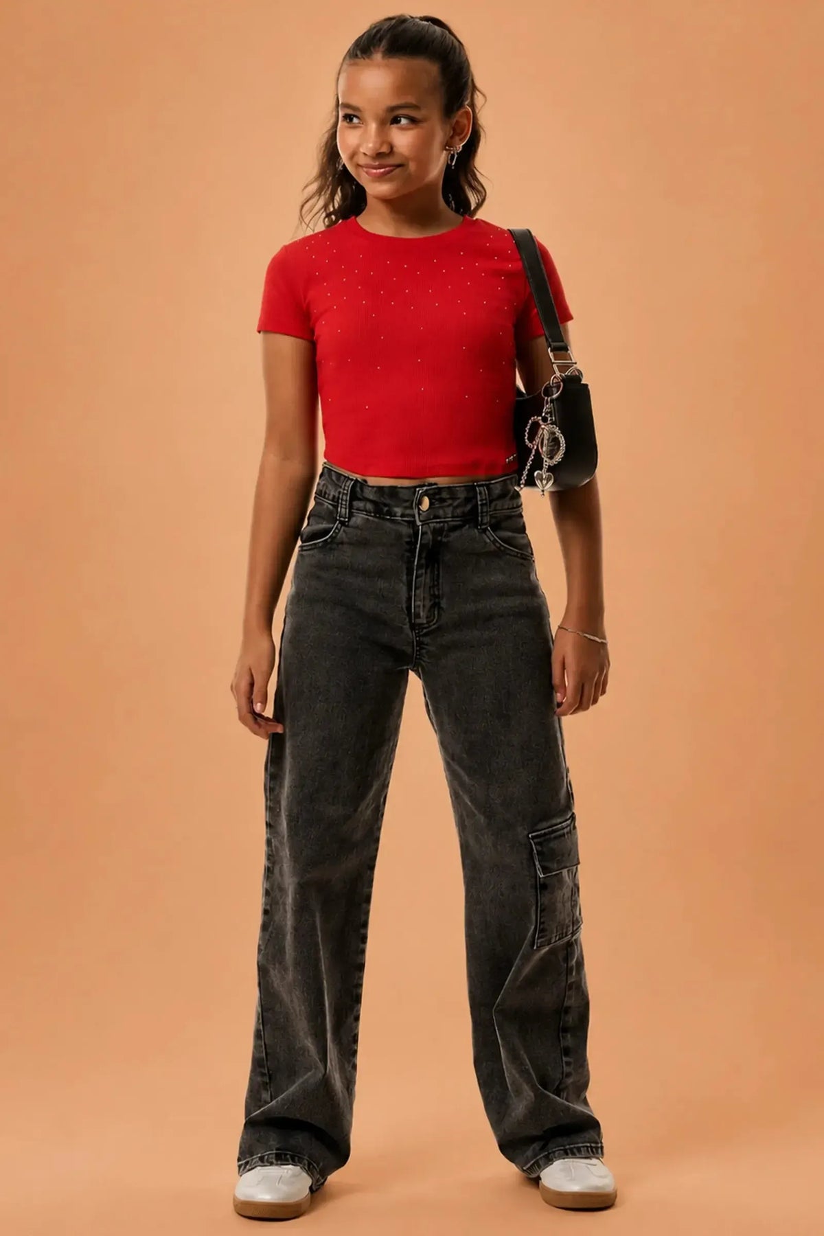 Blusa em Canelado Liz 95344 Vic&Vicky Teen Menina