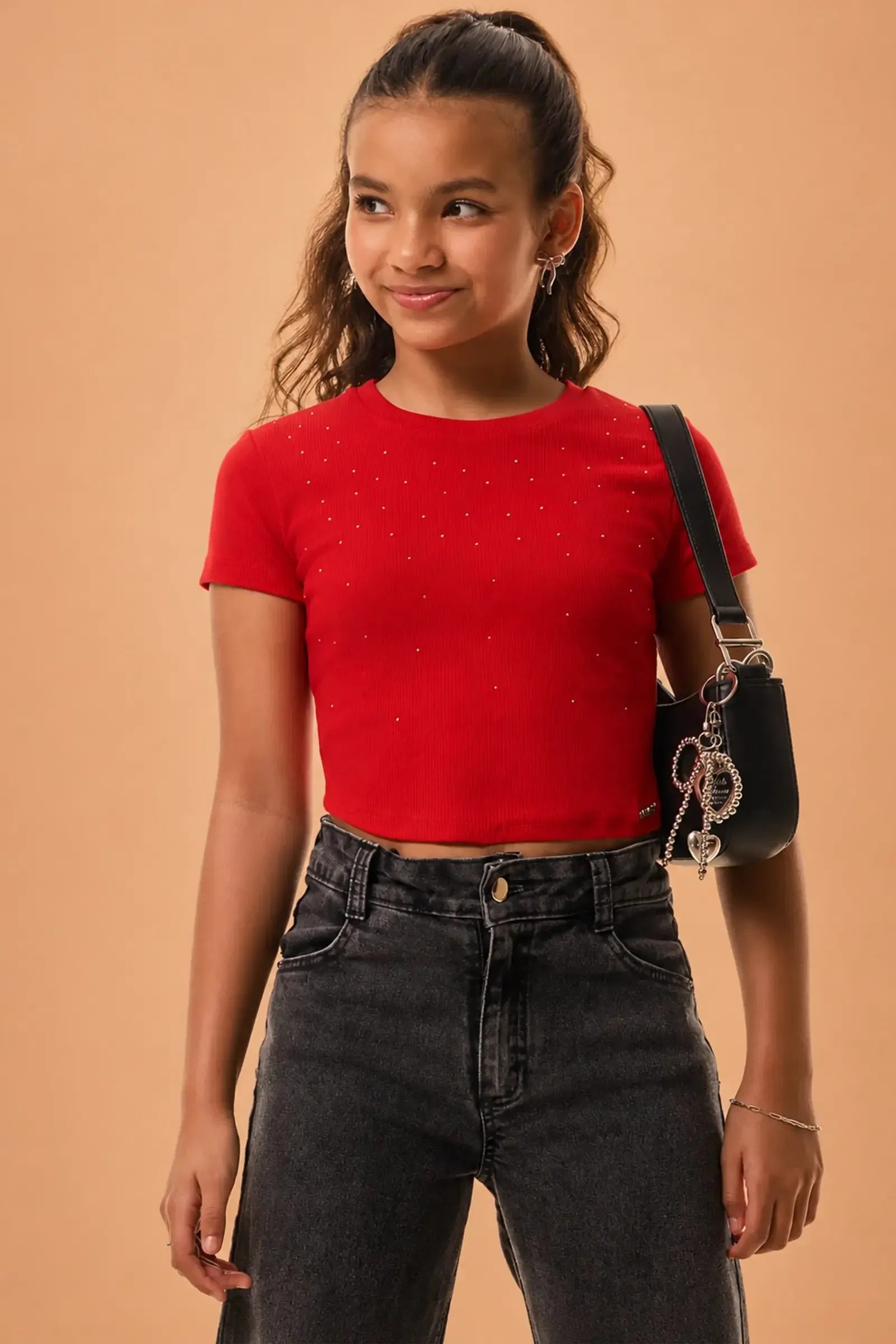 Blusa em Canelado Liz 95344 Vic&Vicky Teen Menina