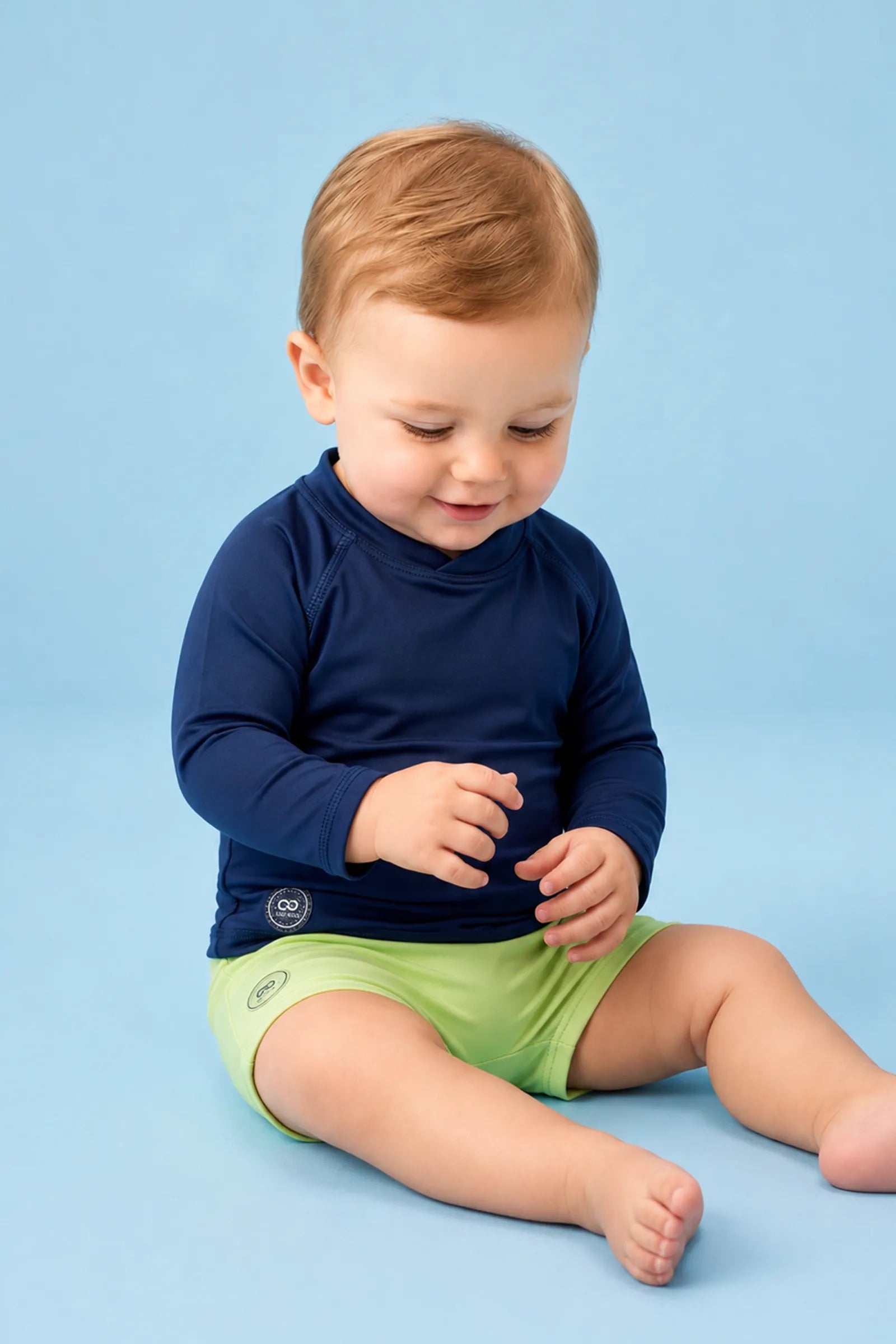 Sunga em Malha UV Dry com Proteção UV50+ 95464 LucBoo Infantil Menino