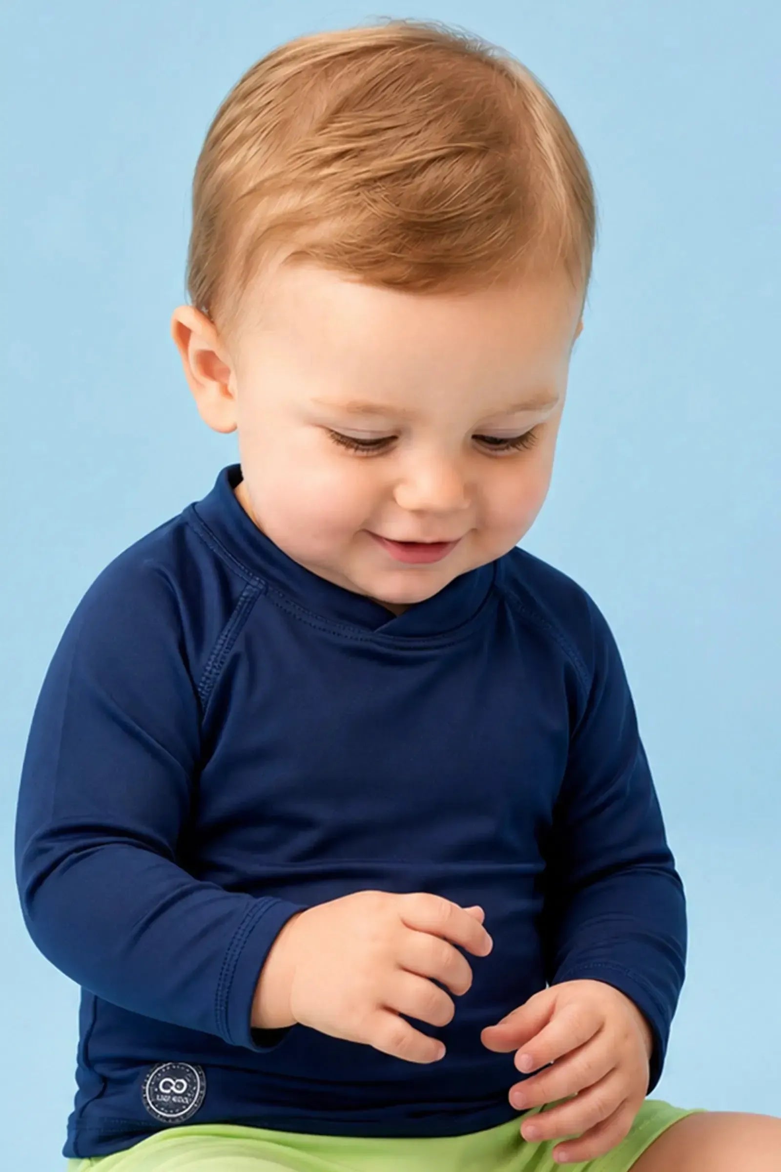 Camiseta em Malha UV Dry com Proteção UV50+ 95473 LucBoo Infantil Menino