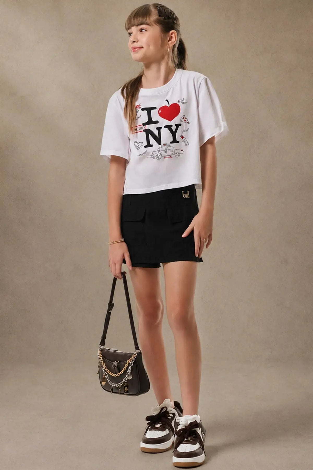 Blusa em Meia Malha 95604 Vic&Vicky Teen Menina