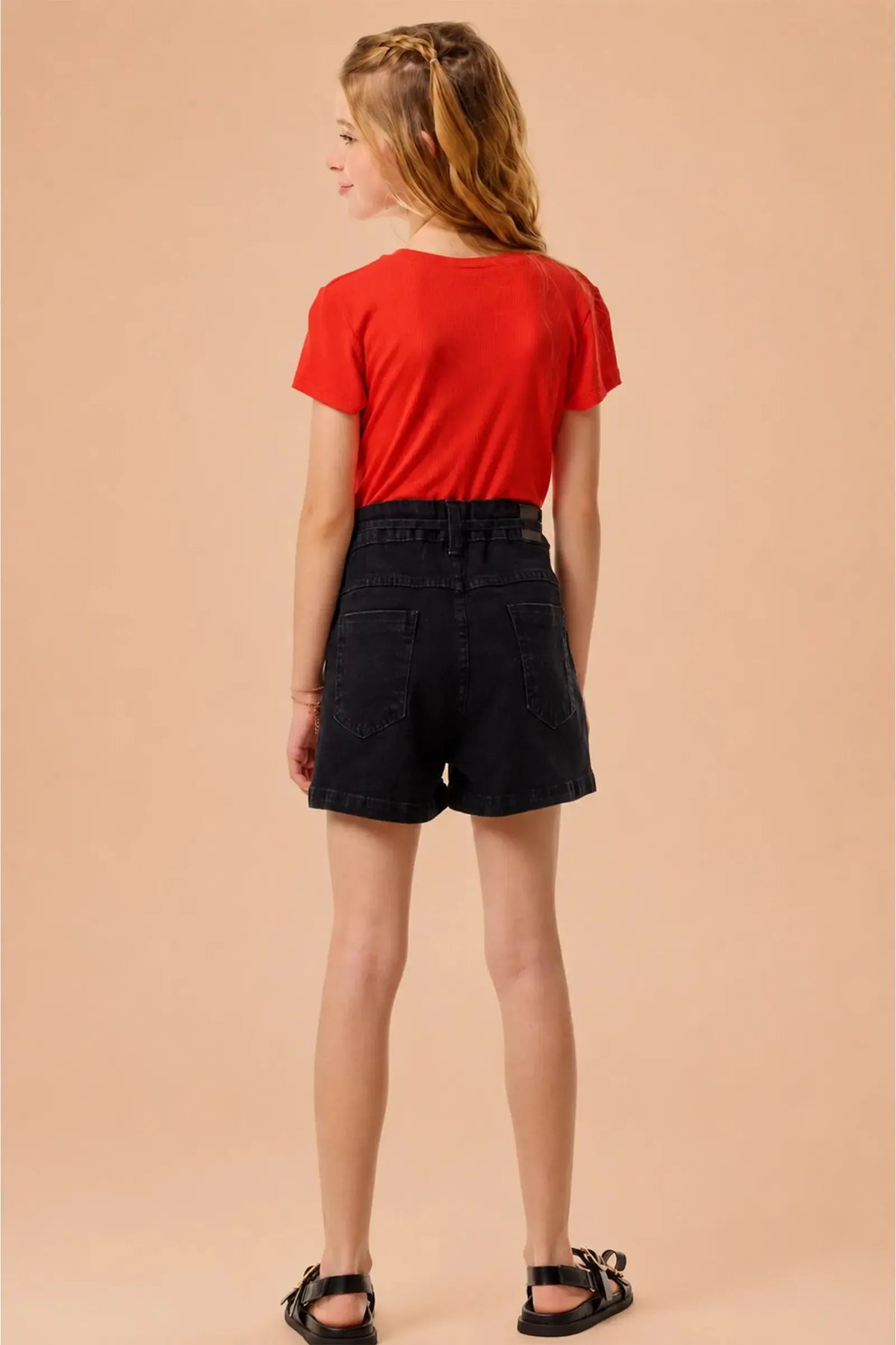 Blusa em Canelado Luna de Viscose 98029 Vic&Vicky Teen Menina
