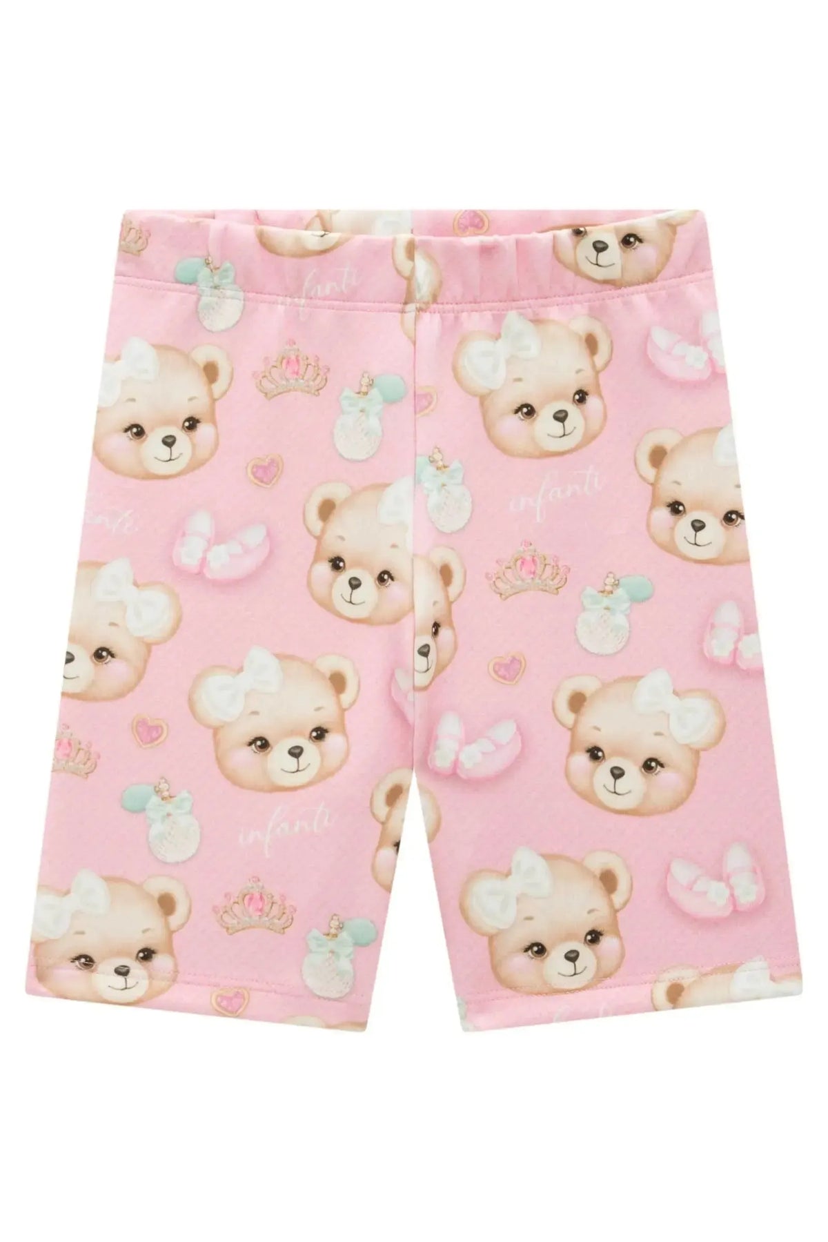 Bermuda Biker em Fly Tech 98078 Infanti Infantil Menina