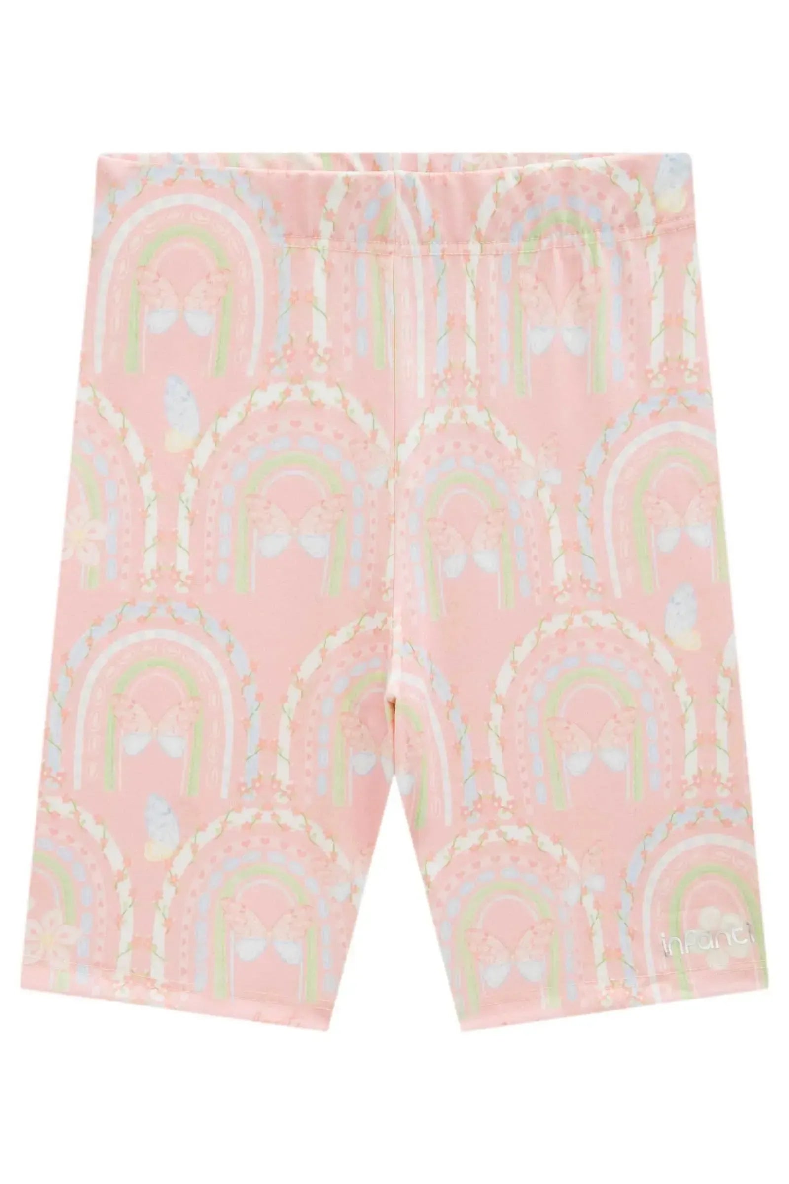 Bermuda Biker em Malha Power 95829 Infanti Infantil Menina