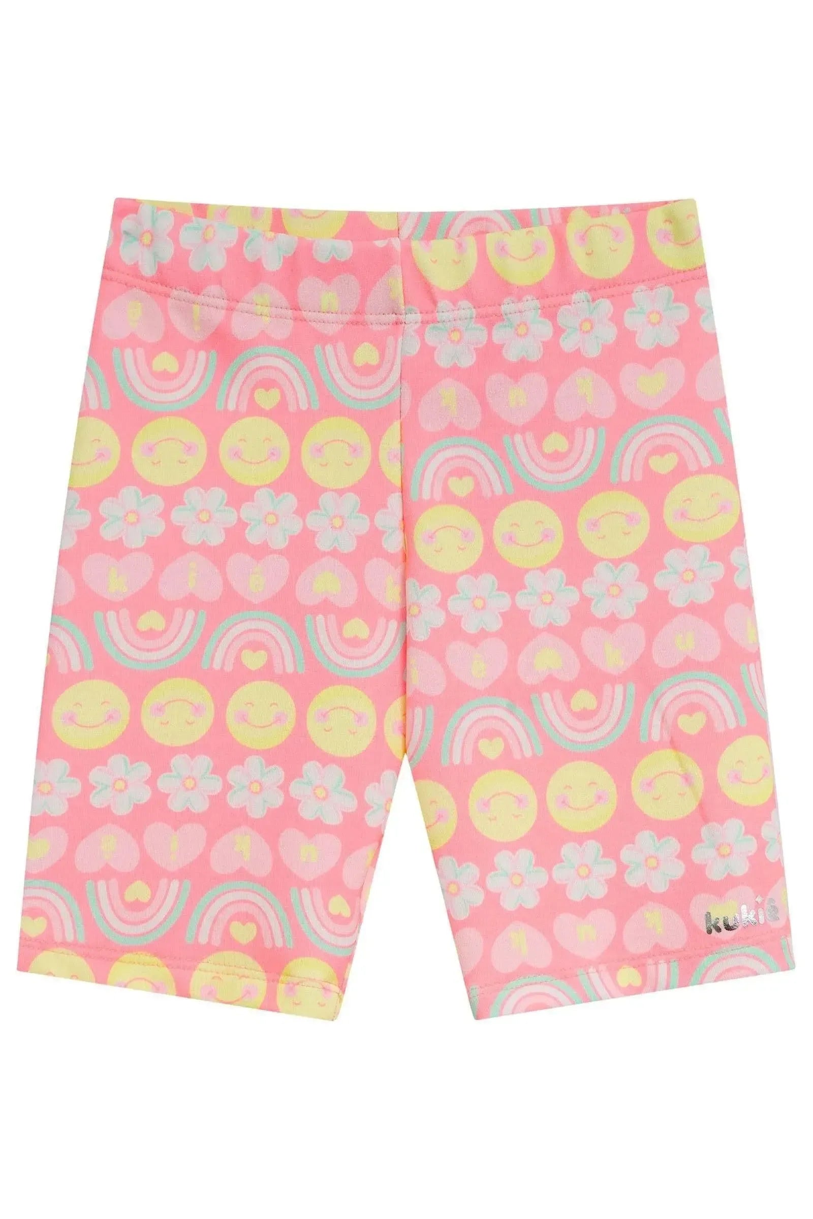 Bermuda Biker em Molecotton 95595 Kukiê Infantil Menina
