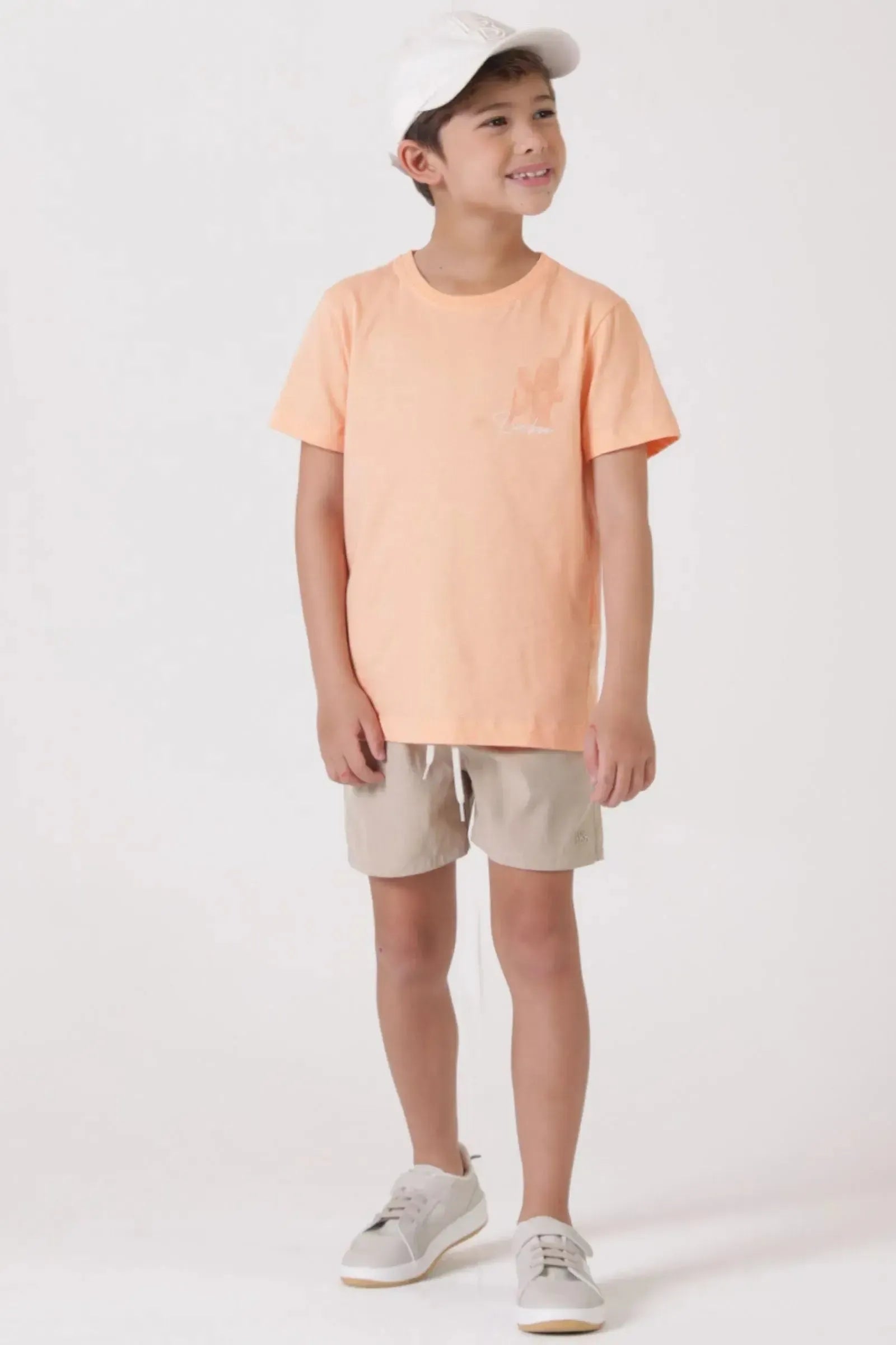 Bermuda Boxer em Nylon Hidronatic com Elastano 86970 LucBoo Infantil Menino