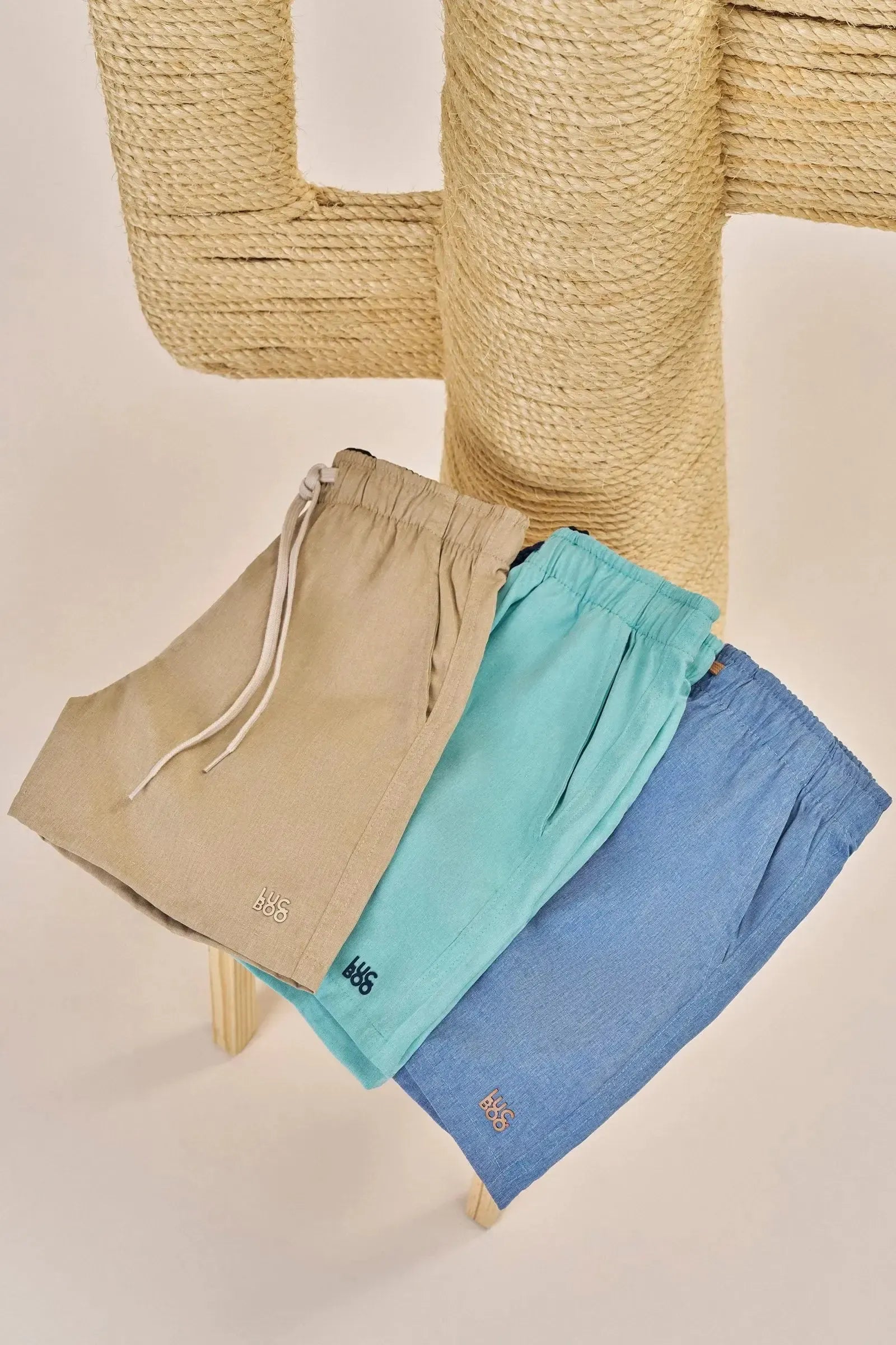 Bermuda Boxer em Nylon Hidronatic com Elastano 86970 LucBoo Infantil Menino