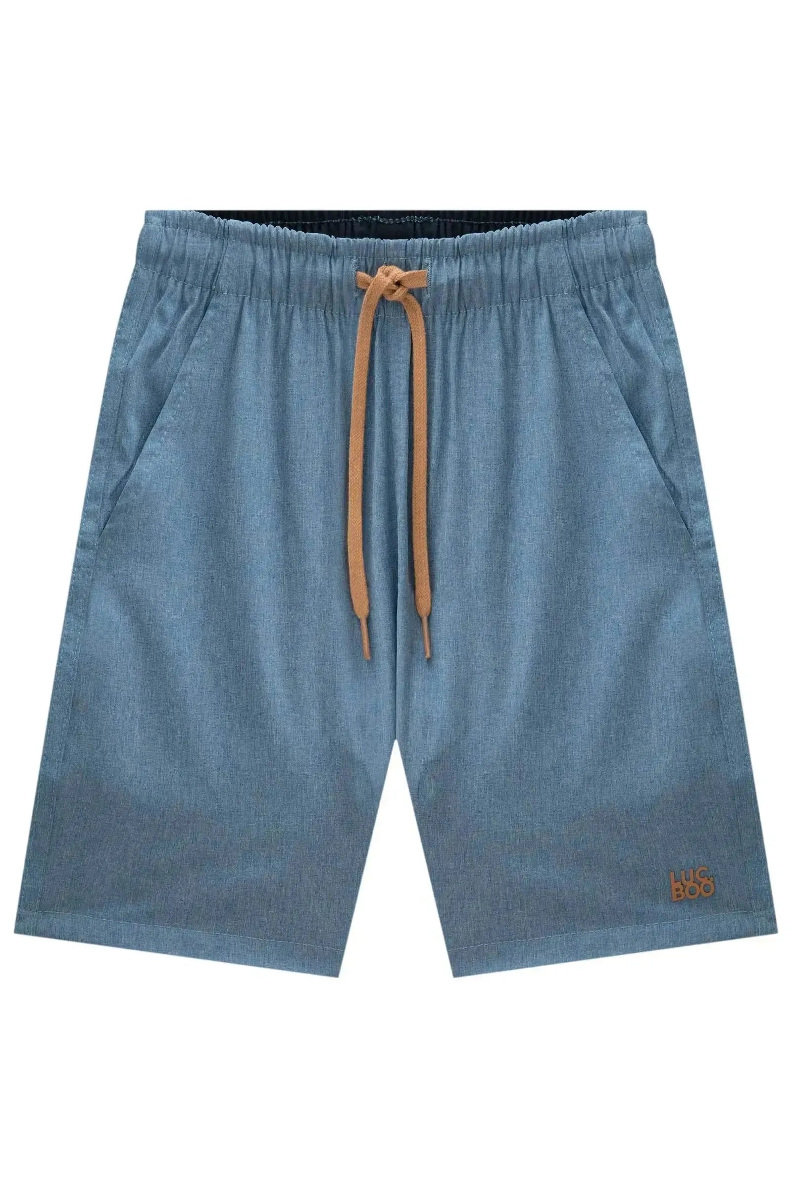 Bermuda Boxer em Nylon Hidronatic com Elastano 86970 LucBoo Infantil Menino
