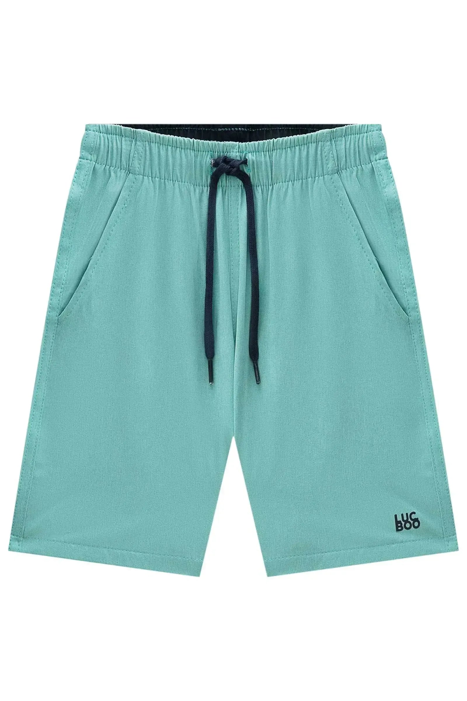 Bermuda Boxer em Nylon Hidronatic com Elastano 86970 LucBoo Infantil Menino