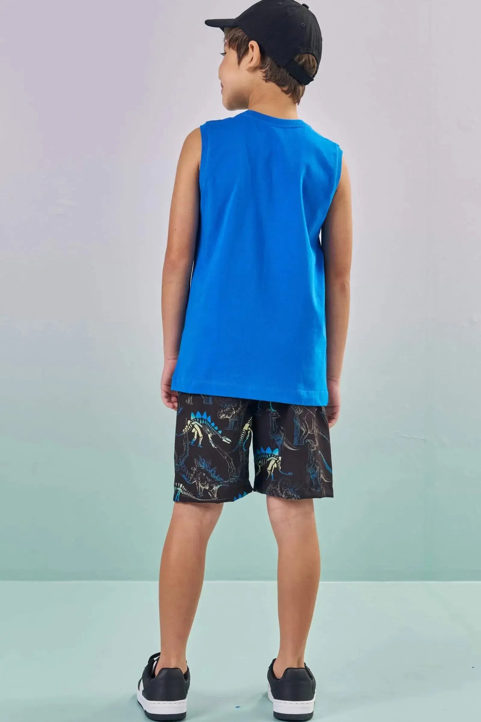 Bermuda de Nylon Ergonomic com Elastano 87971 LucBoo Infantil Menino