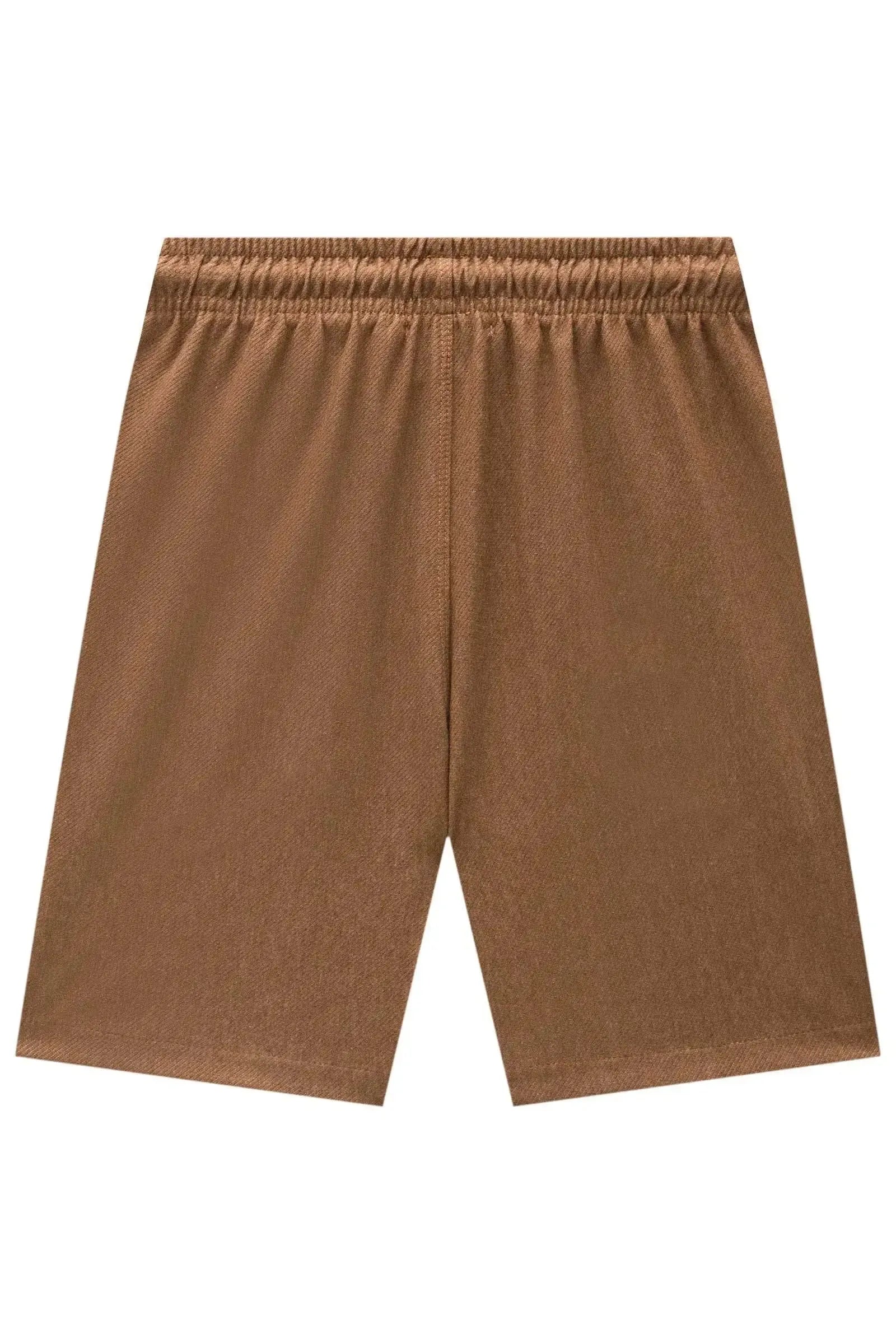 Bermuda em Cotton Jeans com Elastano 93726 LucBoo Infantil Menino