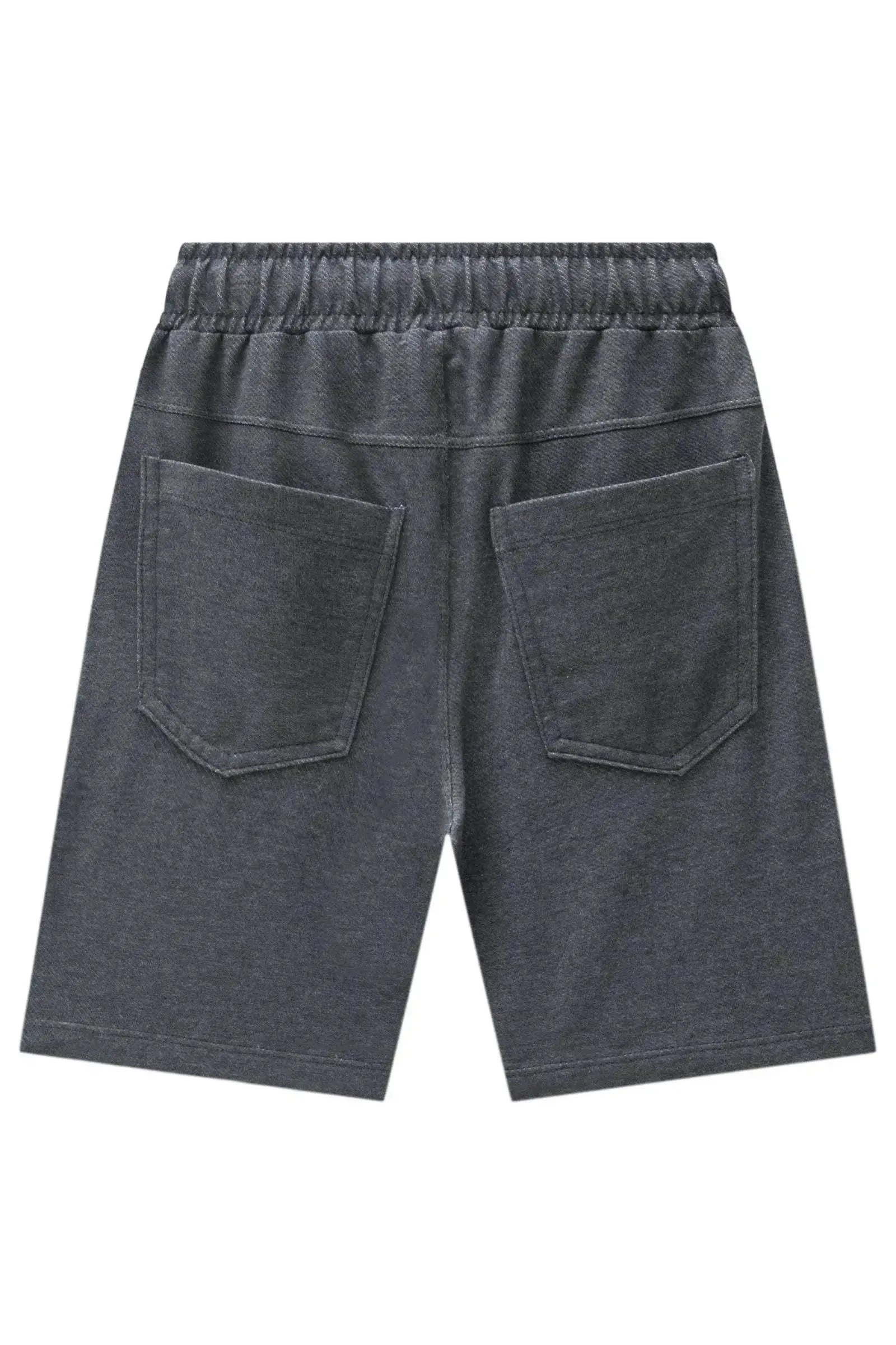 Bermuda em Cotton Jeans com Elastano 94561 LucBoo Infantil Menino