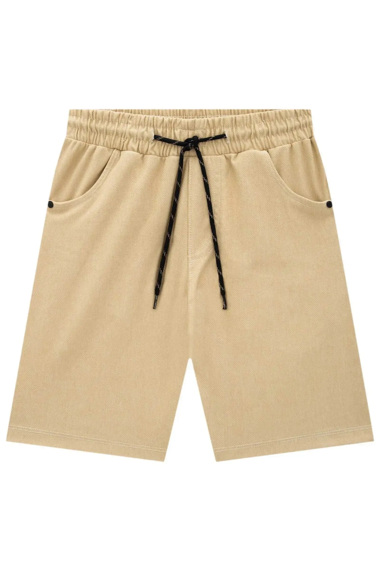 Bermuda em Cotton Jeans com Elastano 84127 Johnny Fox Teen Menino