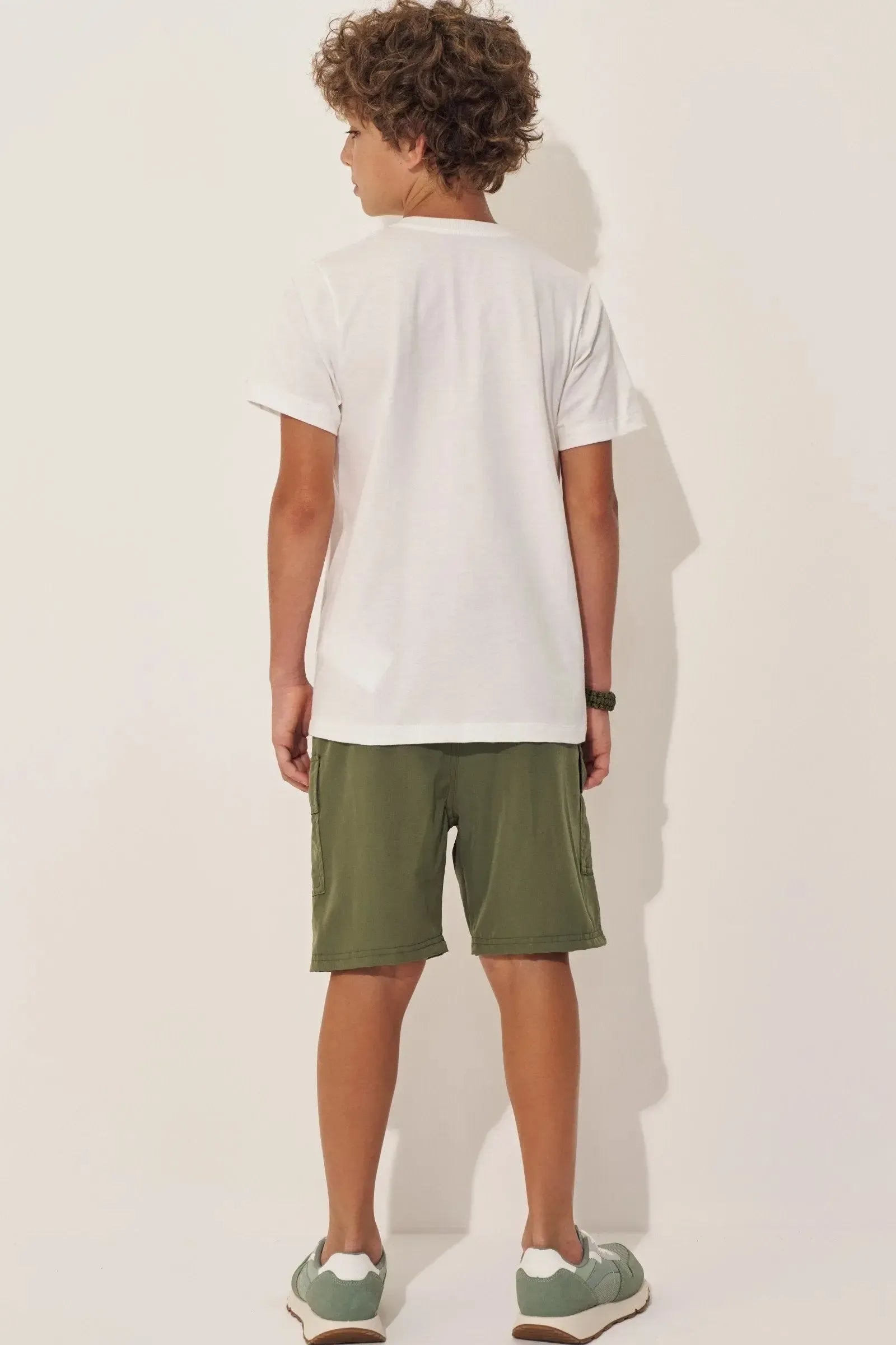 Bermuda em Hidronatic Supersoft com Elastano 97969 Johnny Fox Teen Menino