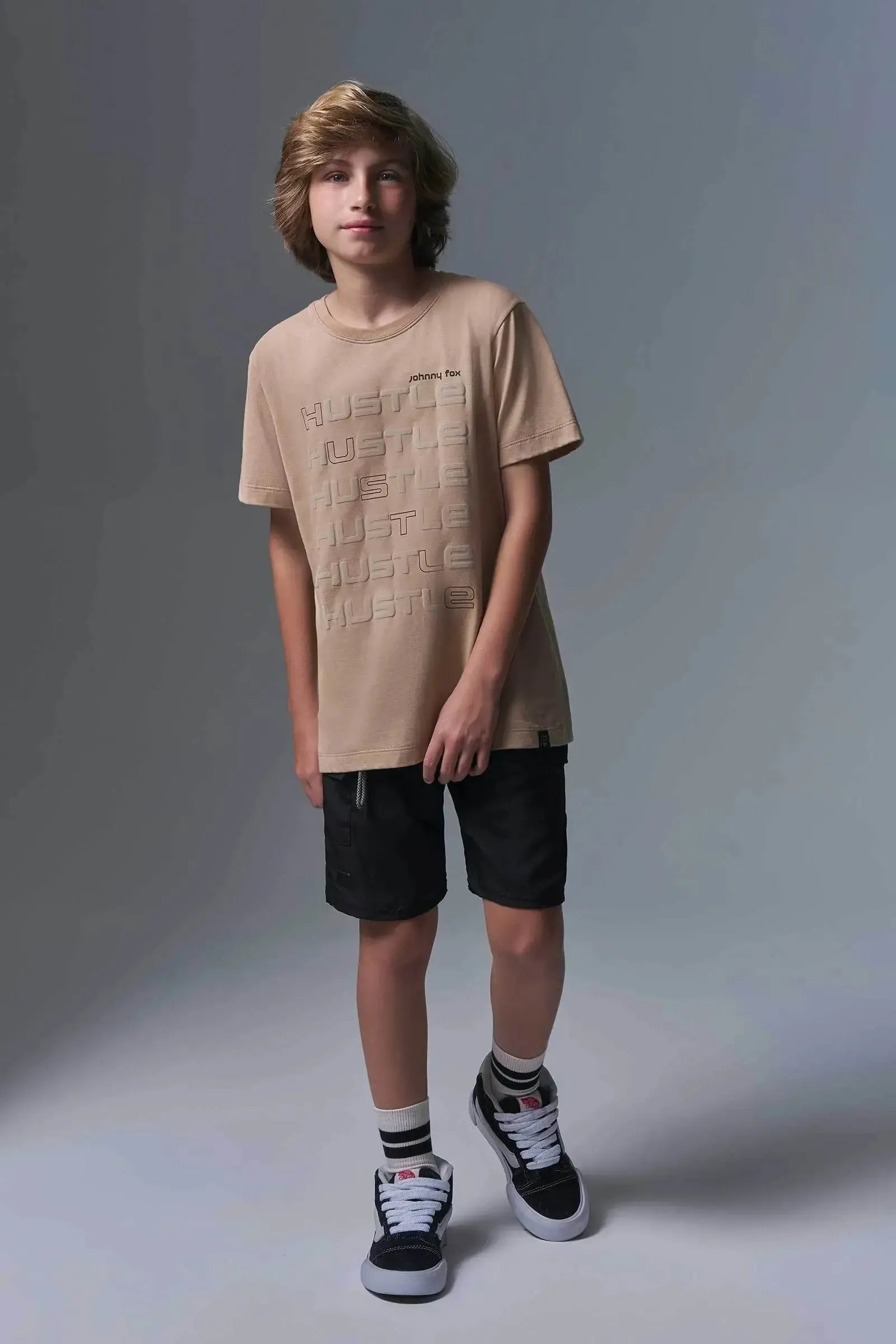 Bermuda em Hydronatic Supersoft com Elastano 96887 Johnny Fox Teen Menino