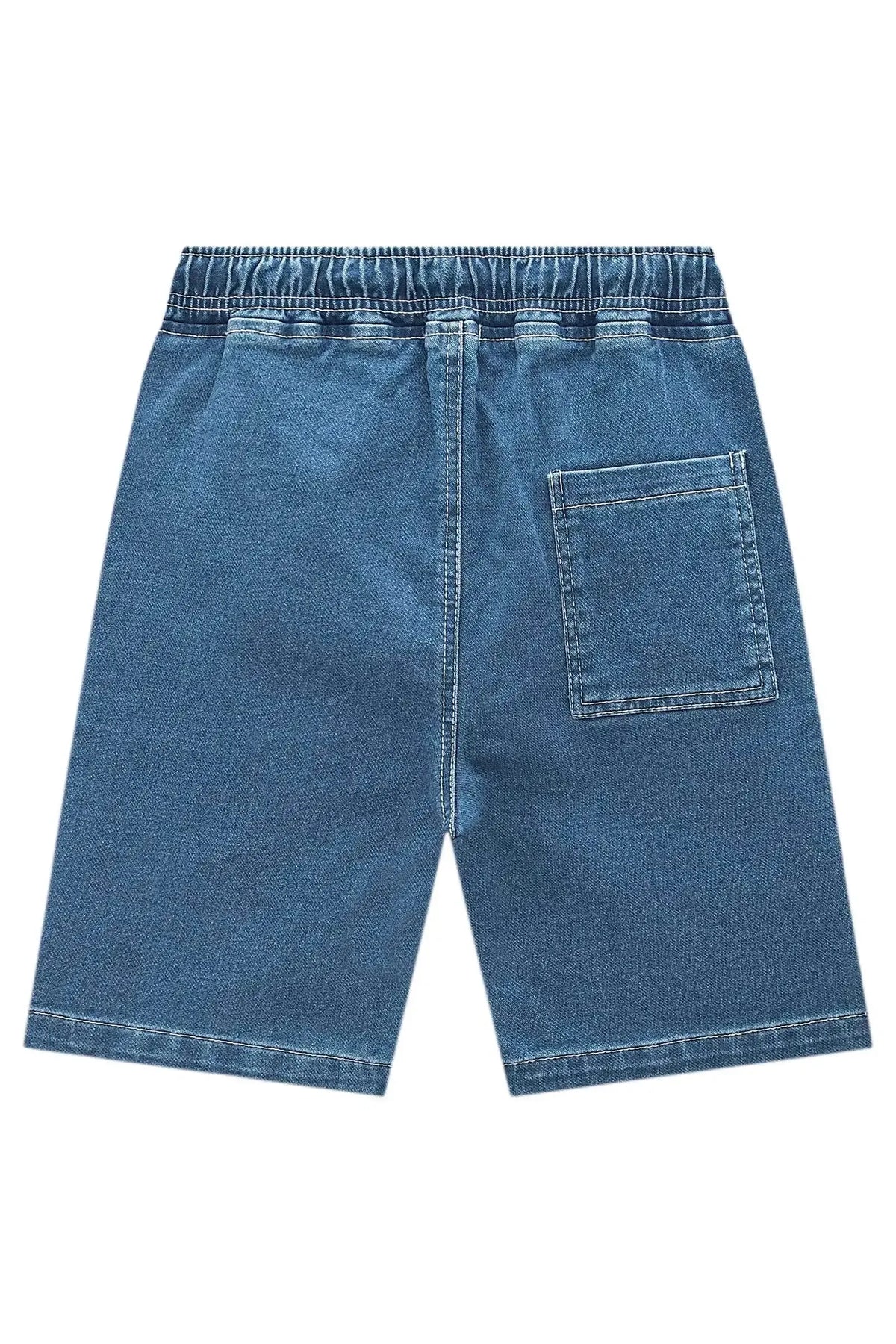 Bermuda em Jeans Squash com Elastano 97818 Johnny Fox Teen Menino