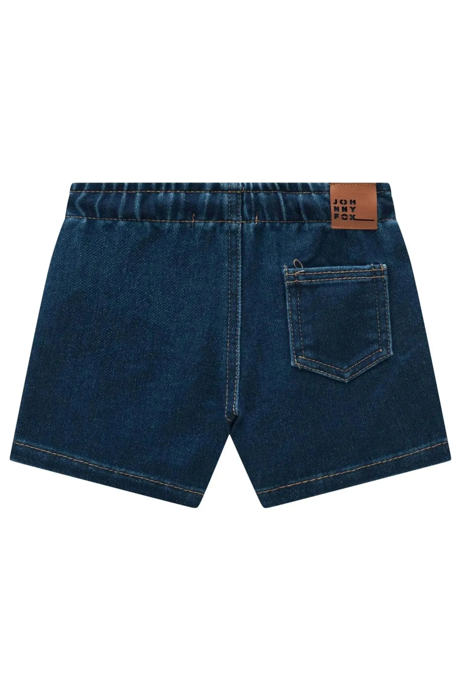 Bermuda em Jeans Street com Elastano 84297 Johnny Fox Bebê Menino